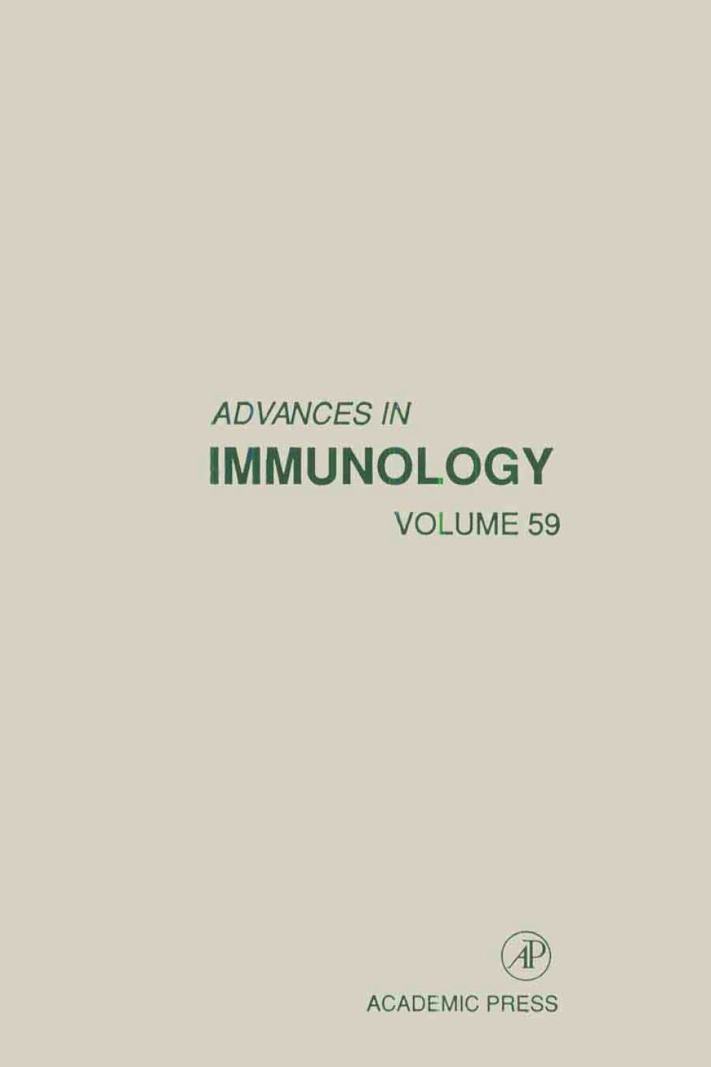 Advances in Immunology – PDF/EPUB Version Downloadable Advances in Immunology – PDF/EPUB Version Downloadable - Image 1
