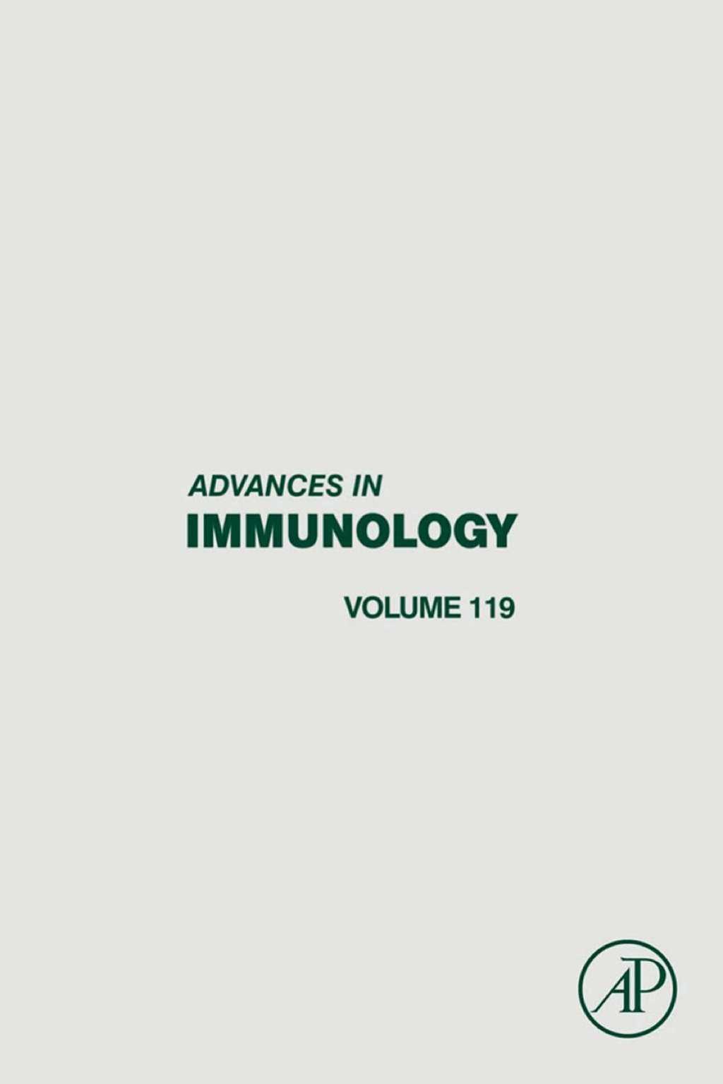 Advances in Immunology â€“ PDF/EPUB Version Downloadable