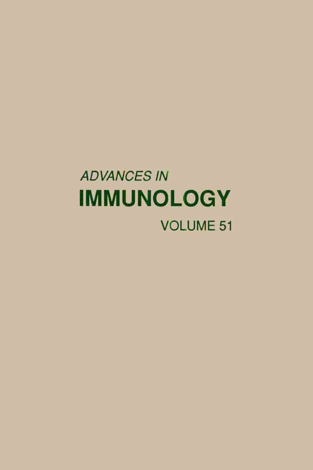 Advances in Immunology – PDF/EPUB Version Downloadable Advances in Immunology – PDF/EPUB Version Downloadable - Image 1