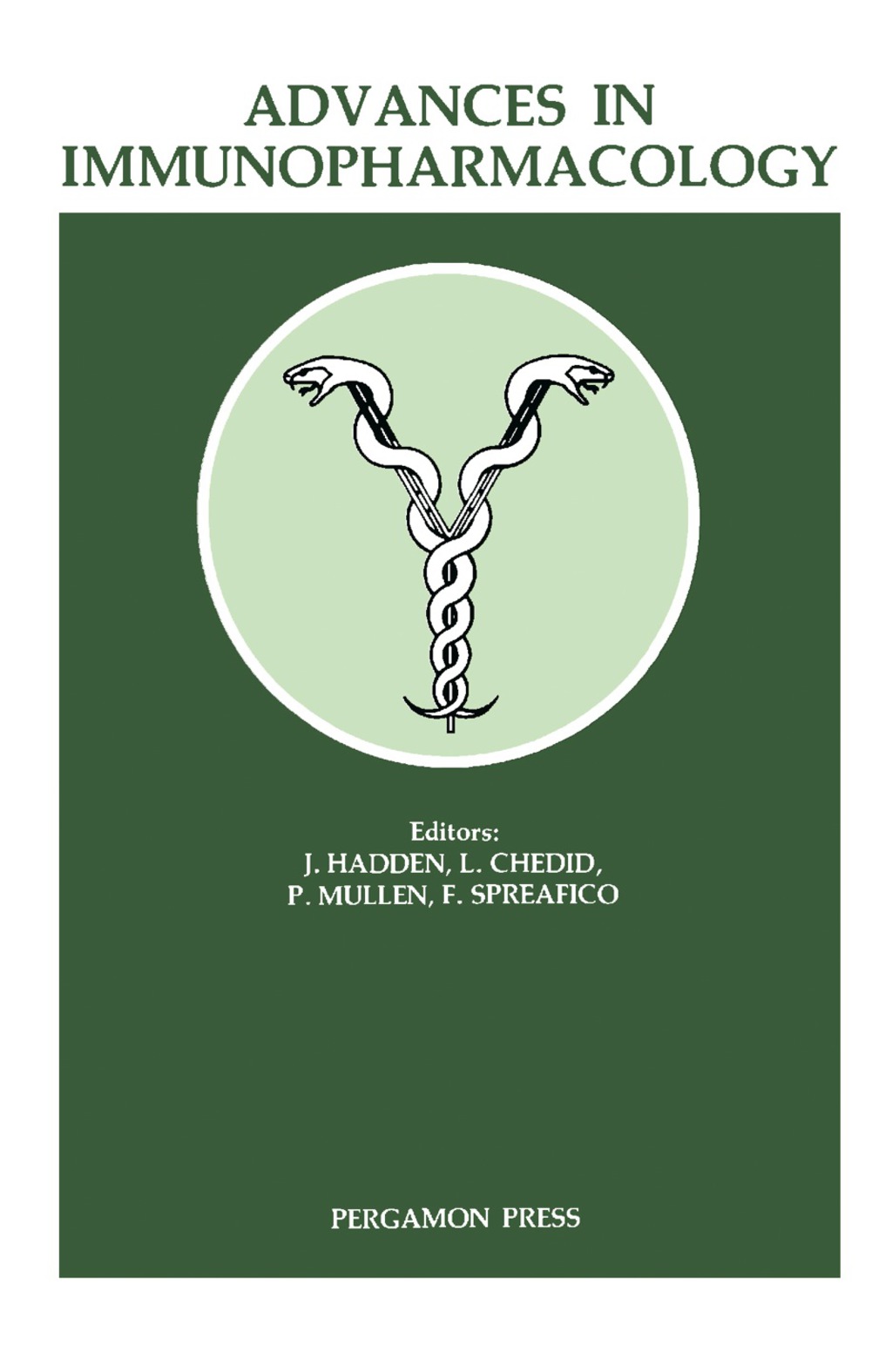 Advances in Immunopharmacology Proceedings of the First International Conference on Immunopharmacology, July 1980, Brighton, England  â€“ PDF/EPUB Version Downloadable
