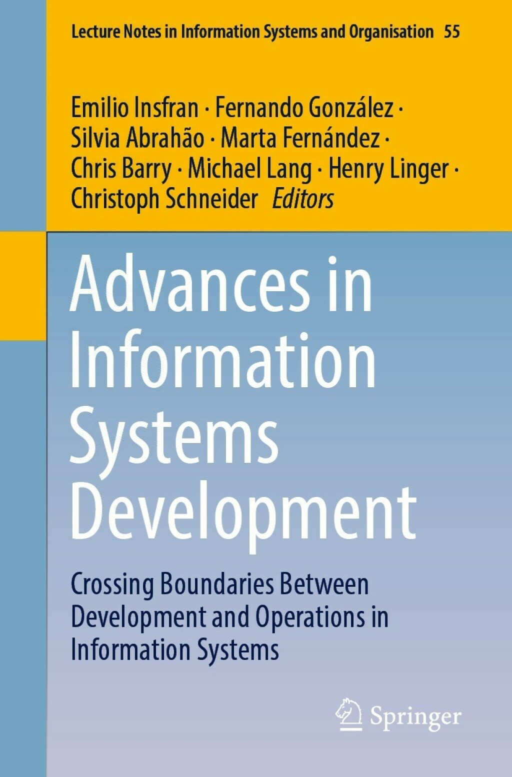 Advances in Information Systems Development Crossing Boundaries Between Development and Operations in Information Systems â€“ PDF/EPUB Version Downloadable