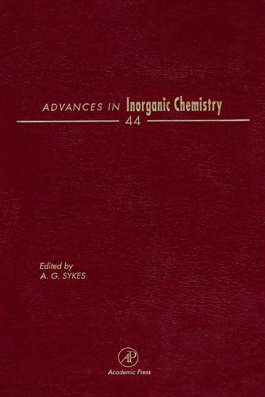Advances in Inorganic Chemistry – PDF/EPUB Version Downloadable Advances in Inorganic Chemistry – PDF/EPUB Version Downloadable - Image 1