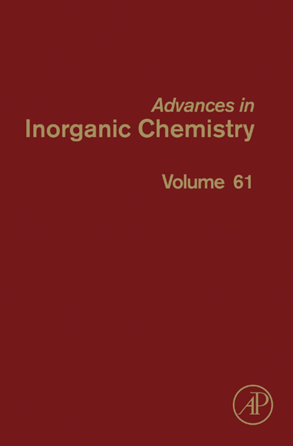 Advances in Inorganic Chemistry â€“ PDF/EPUB Version Downloadable