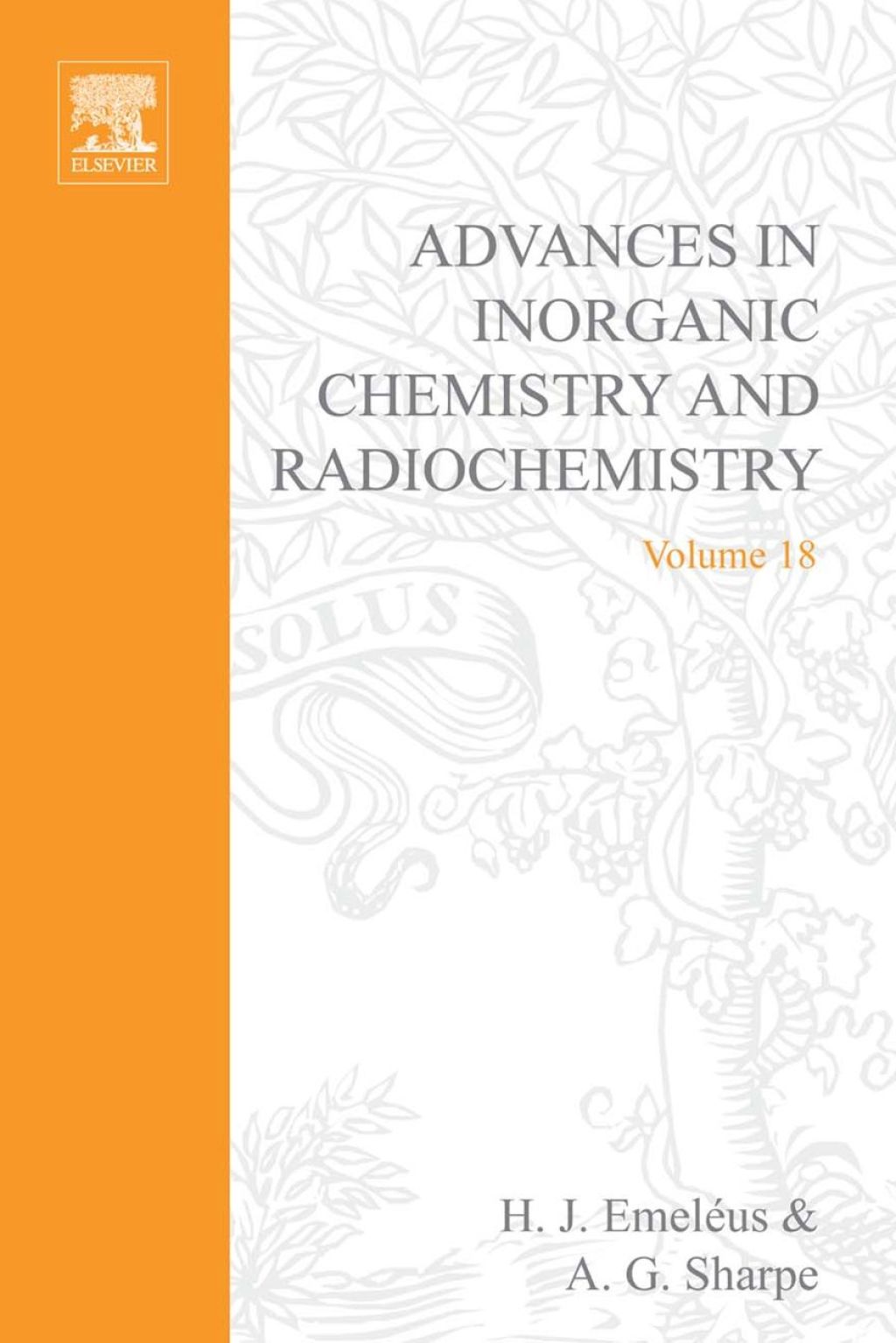 ADVANCES IN INORGANIC CHEMISTRY AND RADIOCHEMISTRY VOL 18  â€“ PDF/EPUB Version Downloadable
