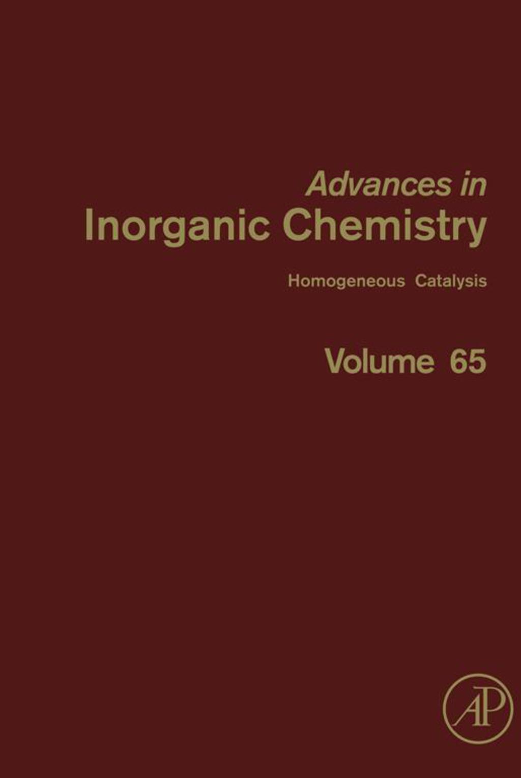 Advances in Inorganic Chemistry: Homogeneous Catalysis â€“ PDF/EPUB Version Downloadable