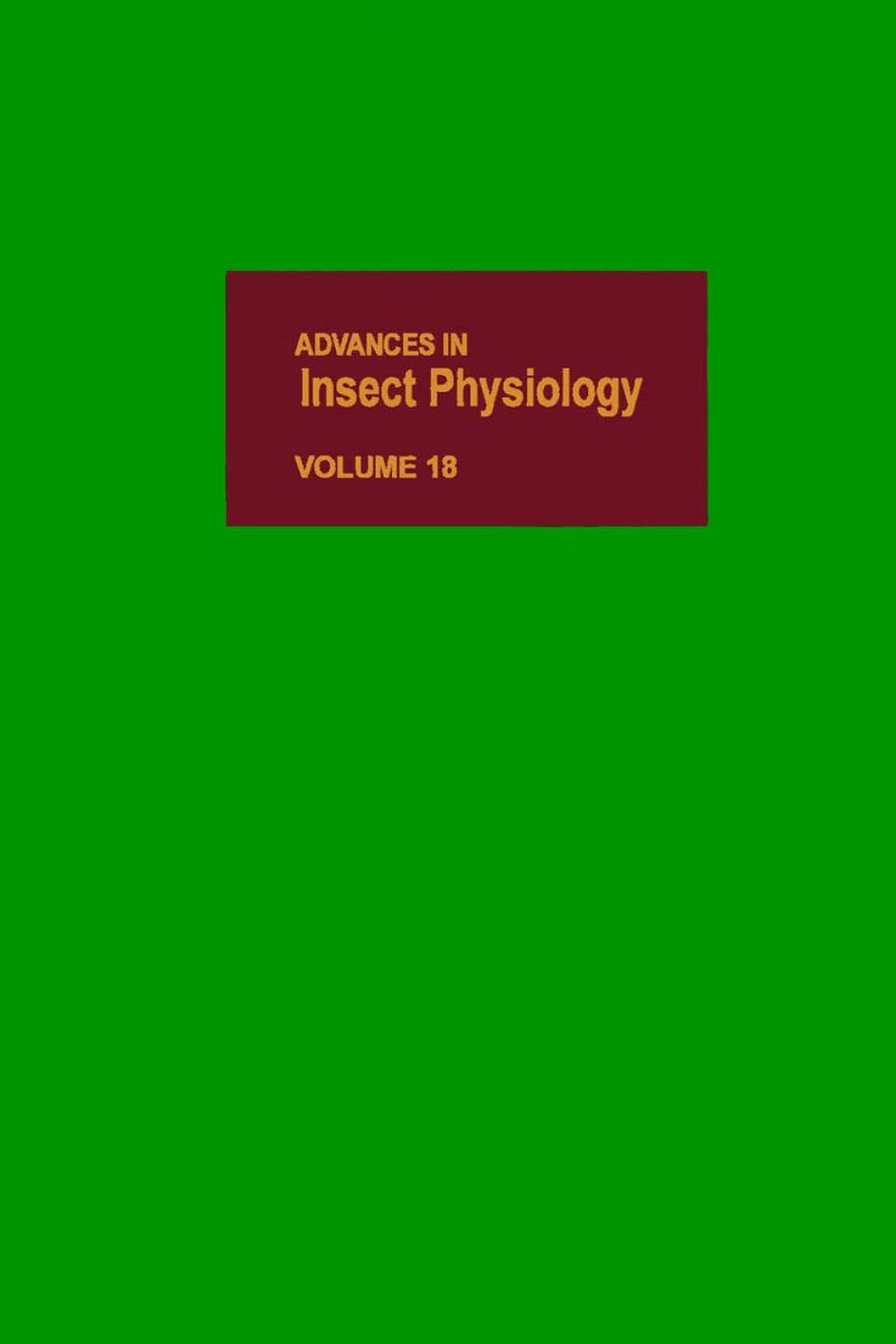 Advances in Insect Physiology APL  â€“ PDF/EPUB Version Downloadable
