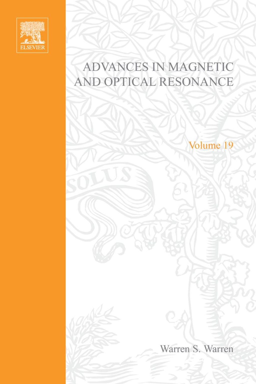 Advances in Magnetic and Optical Resonance â€“ PDF/EPUB Version Downloadable
