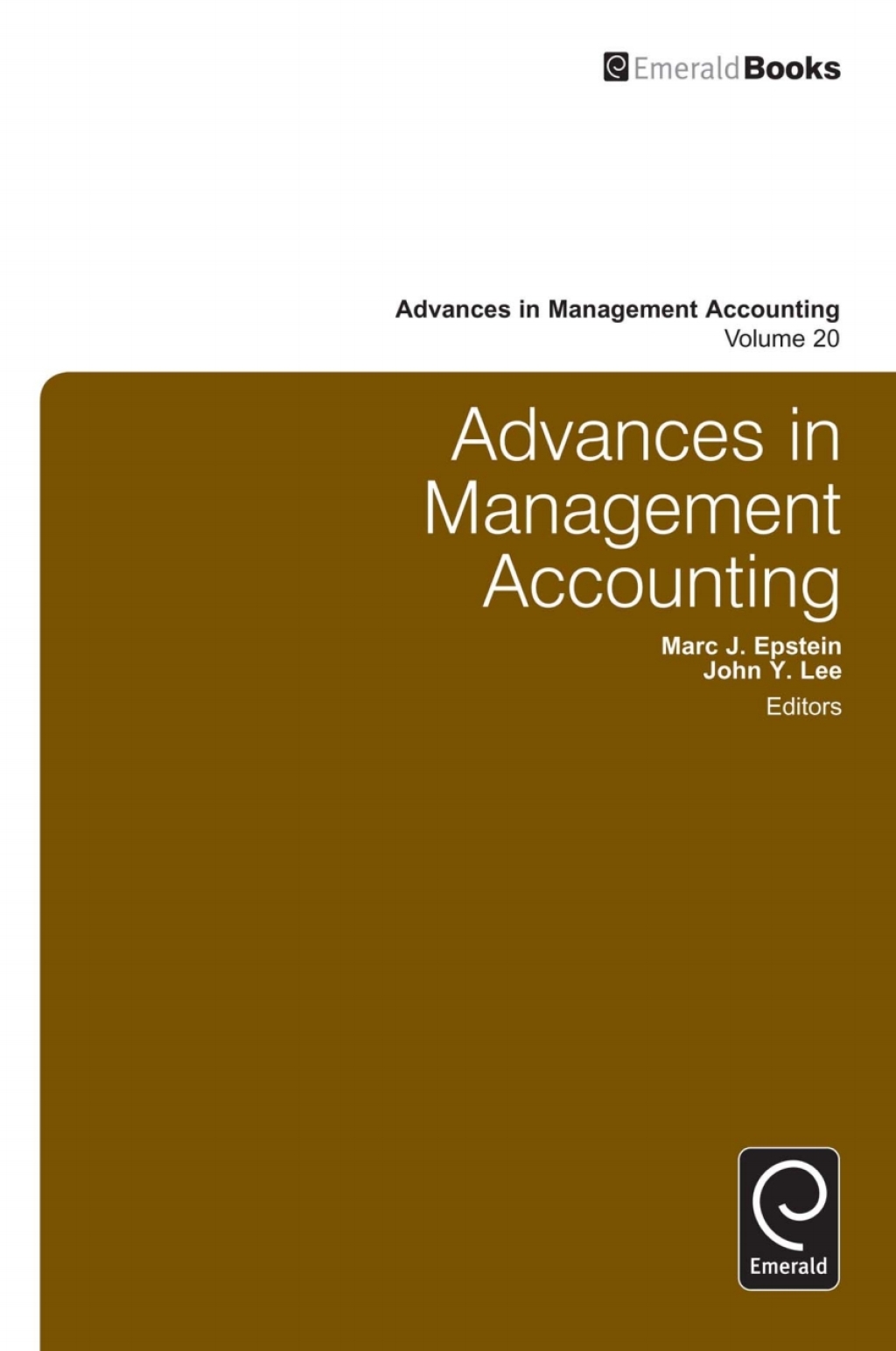 Advances in Management Accounting â€“ PDF/EPUB Version Downloadable