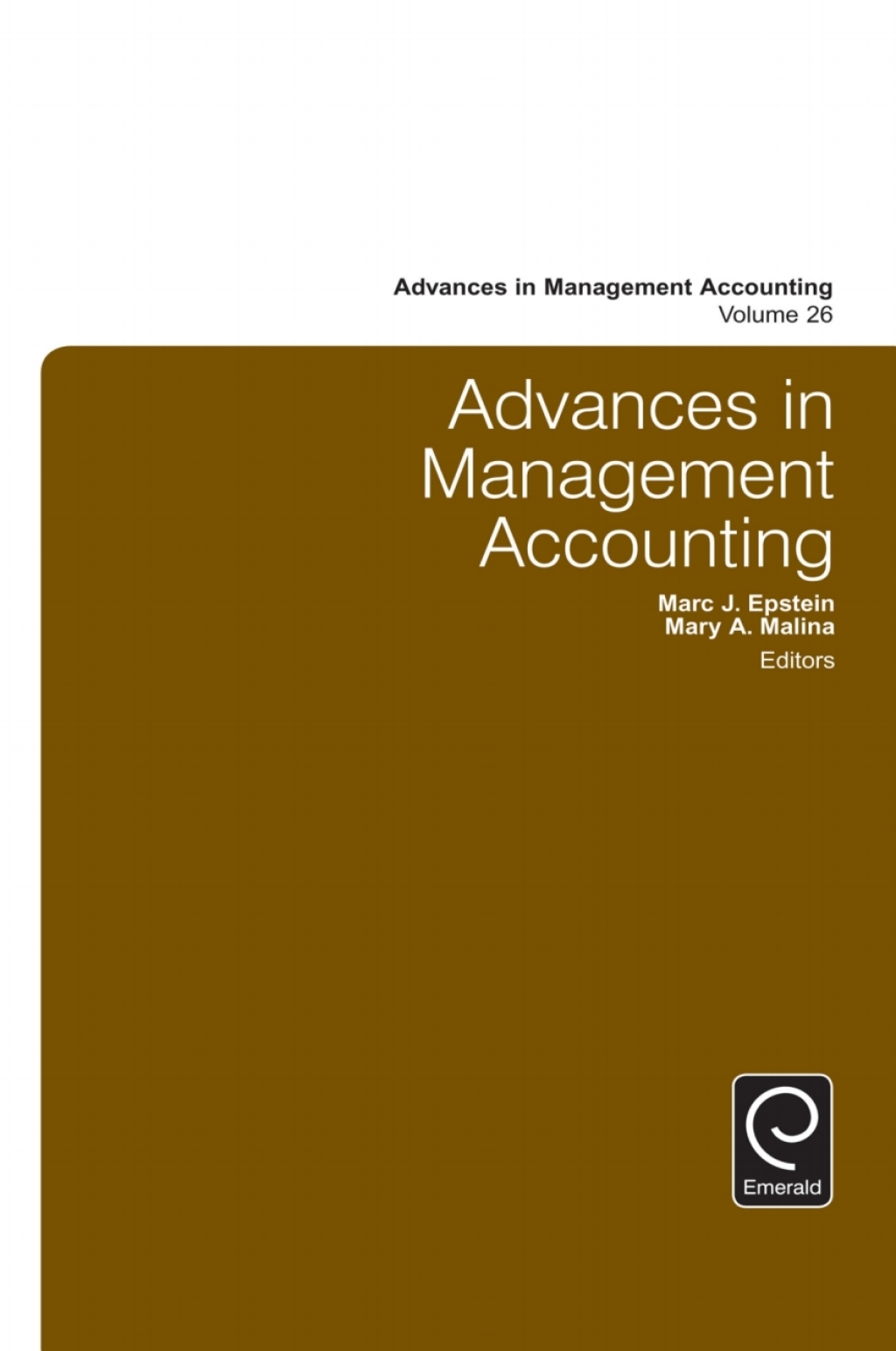 Advances in Management Accounting – PDF/EPUB Version Downloadable Advances in Management Accounting – PDF/EPUB Version Downloadable - Image 1