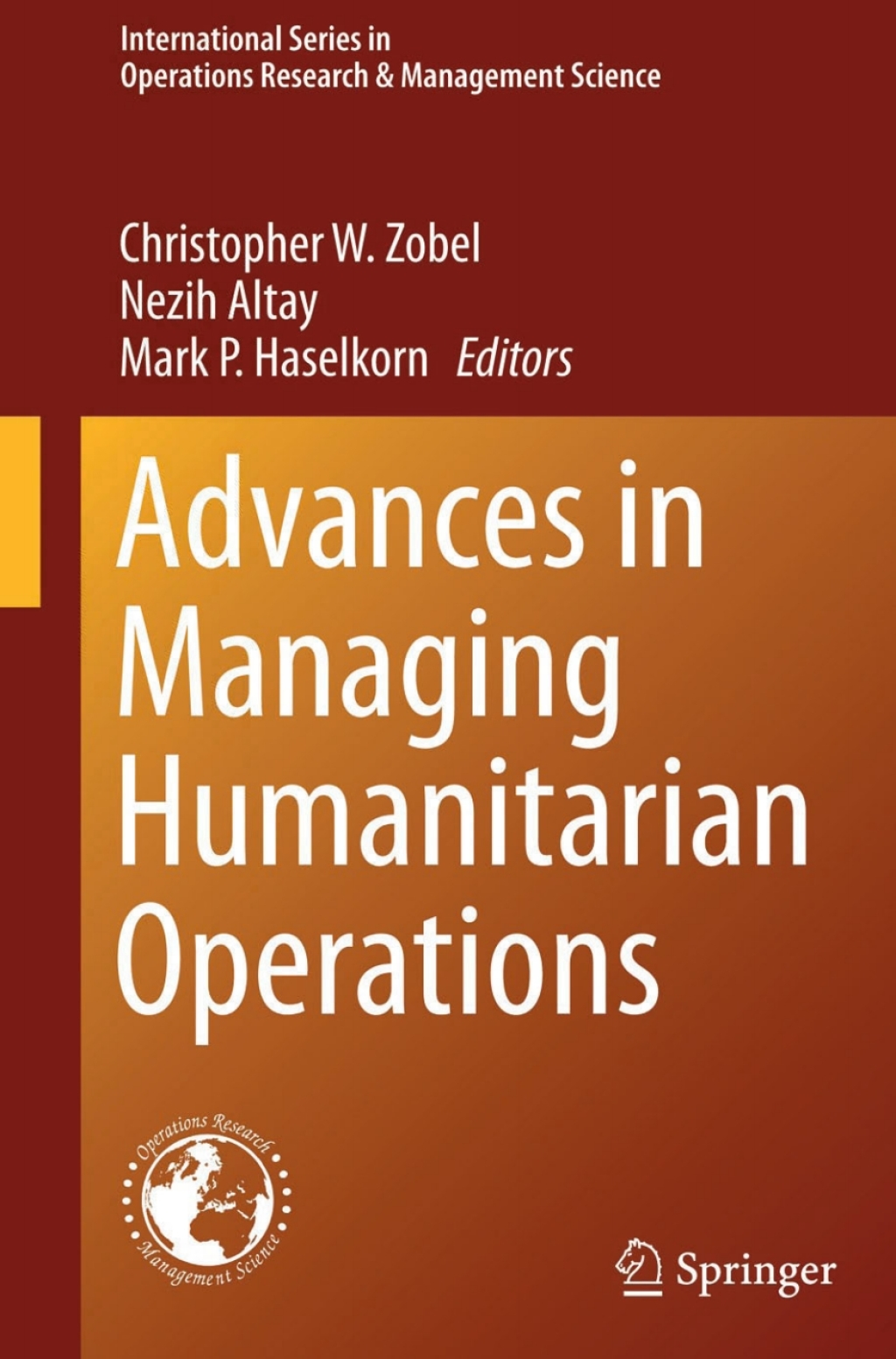 Advances in Managing Humanitarian Operations â€“ PDF/EPUB Version Downloadable