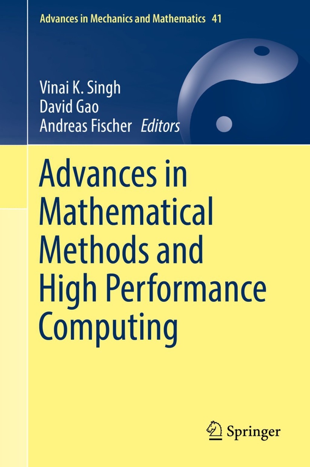 Advances in Mathematical Methods and High Performance Computing â€“ PDF/EPUB Version Downloadable
