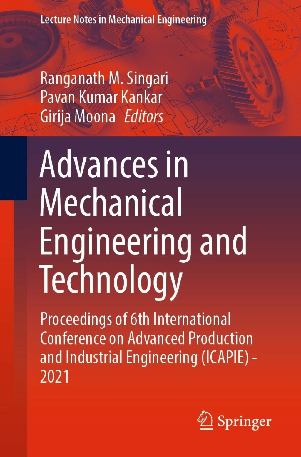 Advances in Mechanical Engineering and Technology Proceedings of 6th ...