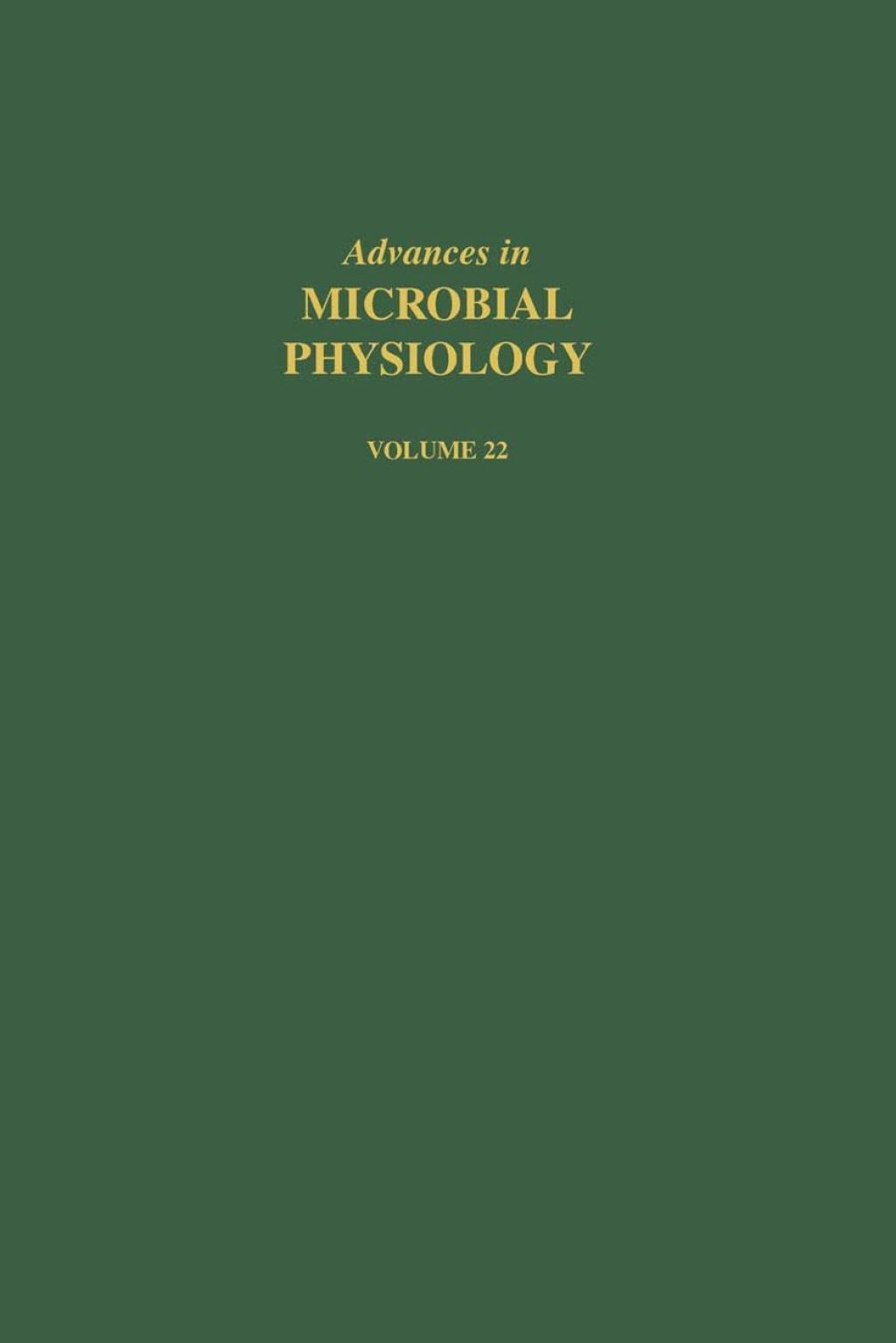 Advances in Microbial Physiology  â€“ PDF/EPUB Version Downloadable