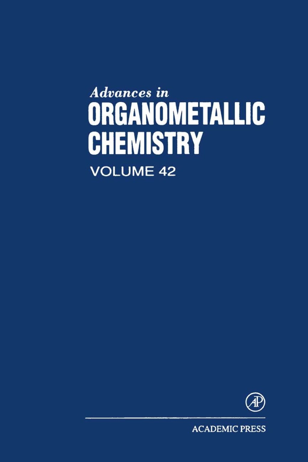 Advances in Organometallic Chemistry â€“ PDF/EPUB Version Downloadable