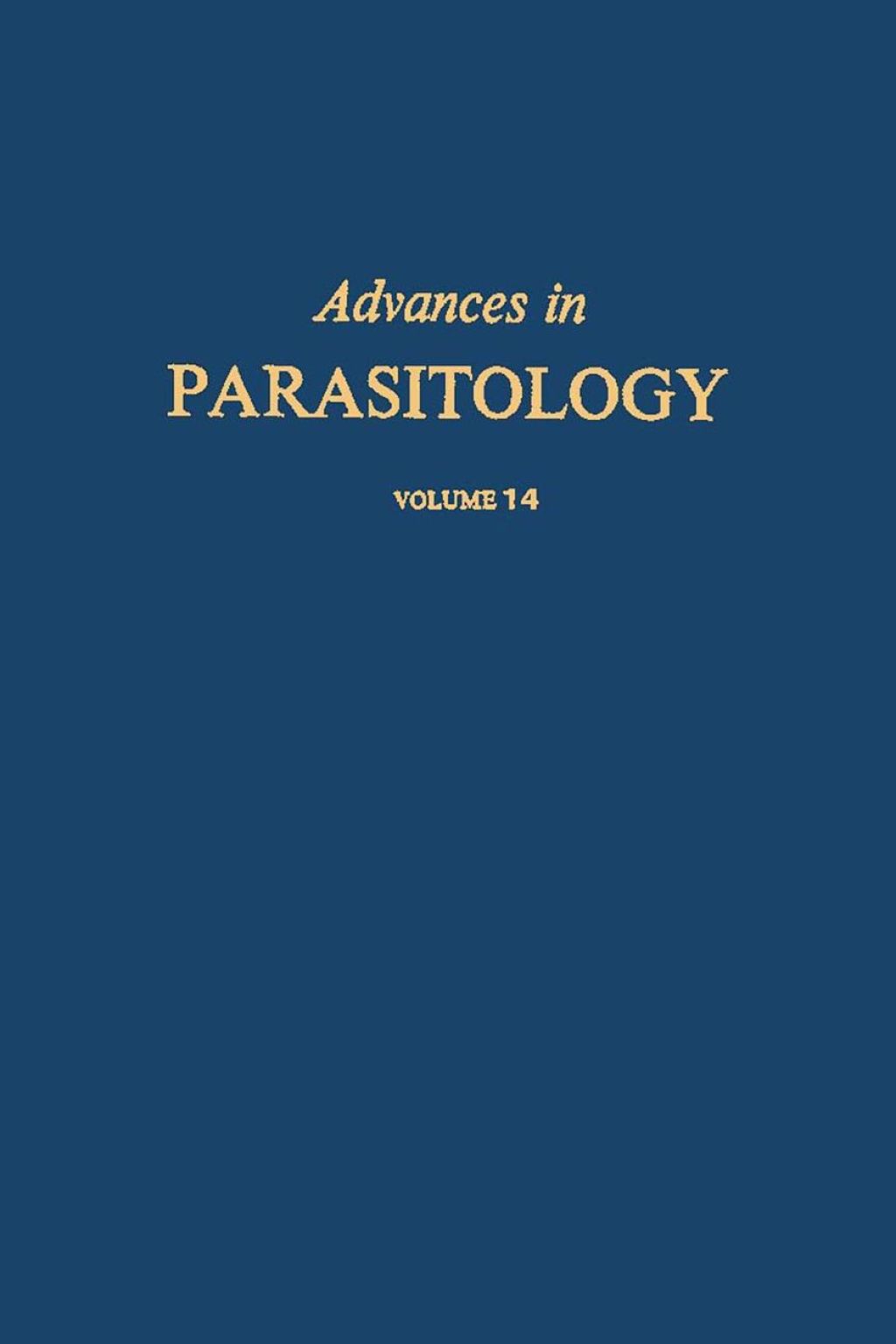 Advances in Parasitology APL  â€“ PDF/EPUB Version Downloadable