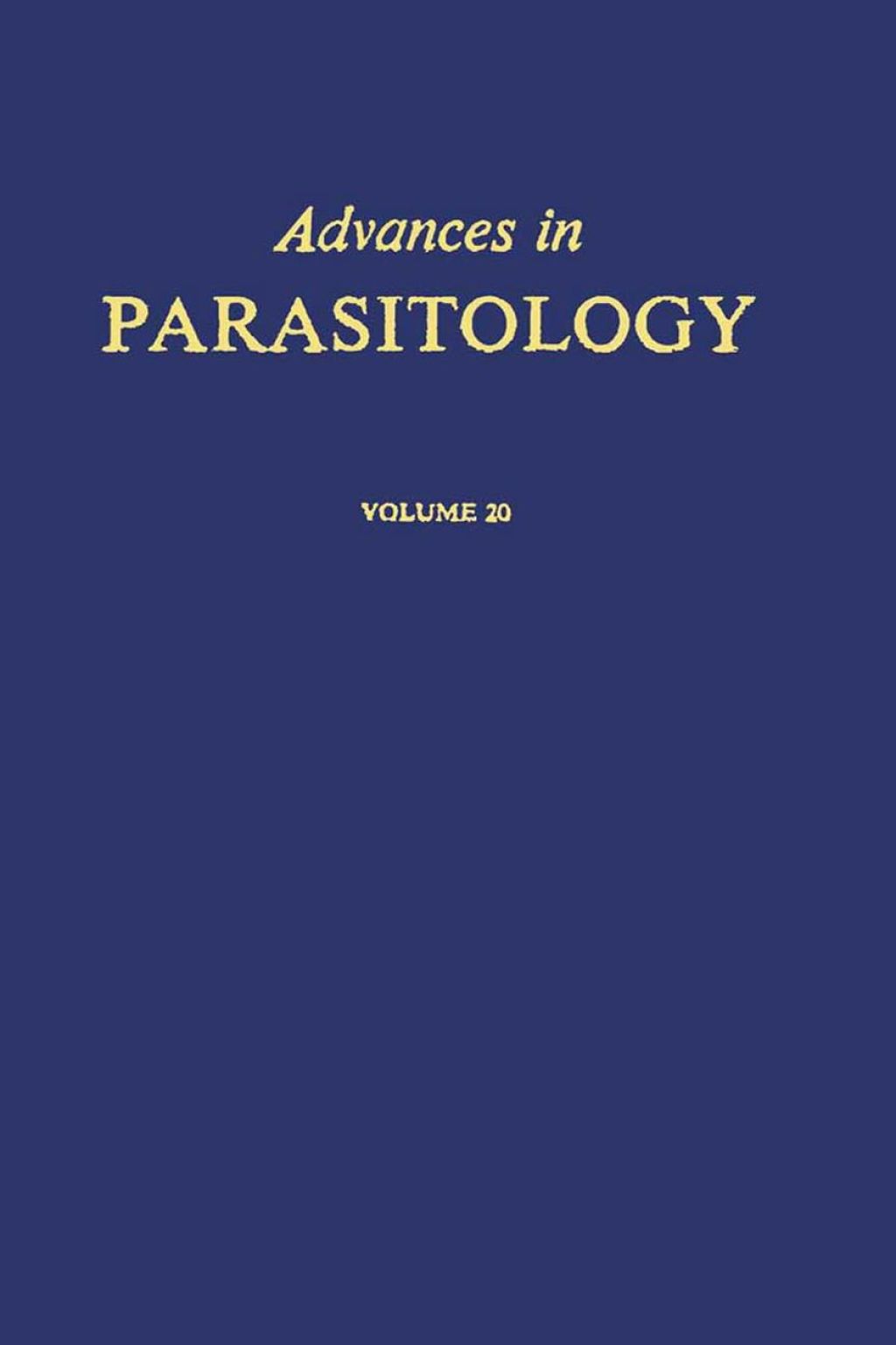 Advances in Parasitology APL – PDF/EPUB Version Downloadable Advances in Parasitology APL – PDF/EPUB Version Downloadable - Image 1