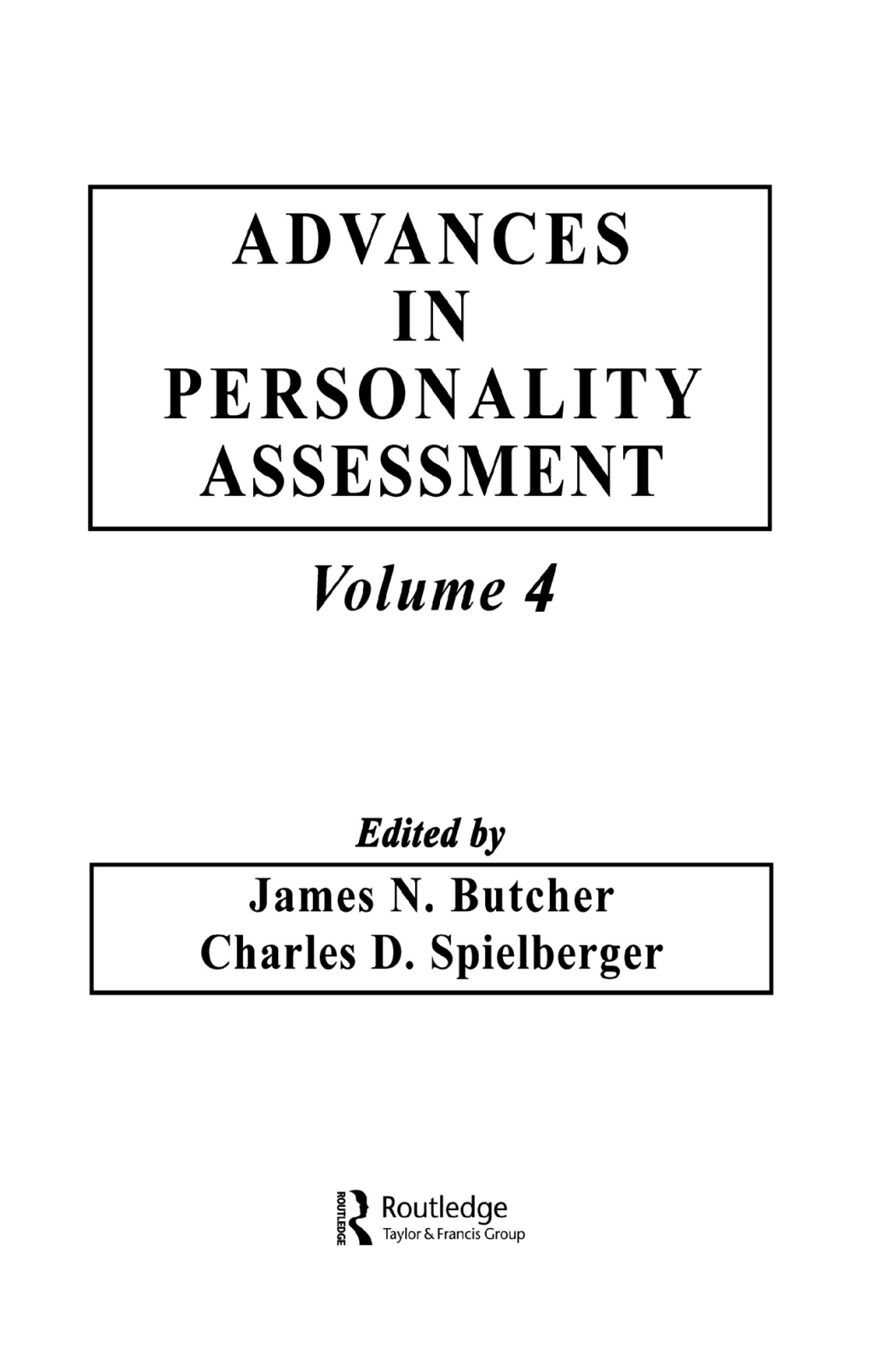 Advances in Personality Assessment Volume 4 1st Edition â€“ PDF/EPUB Version Downloadable