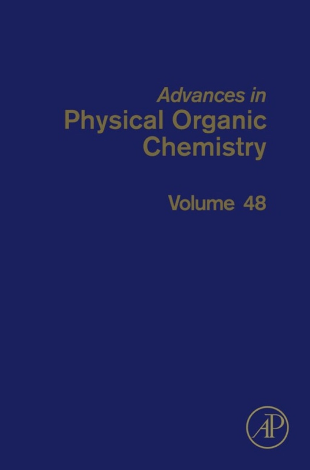 Advances in Physical Organic Chemistry â€“ PDF/EPUB Version Downloadable