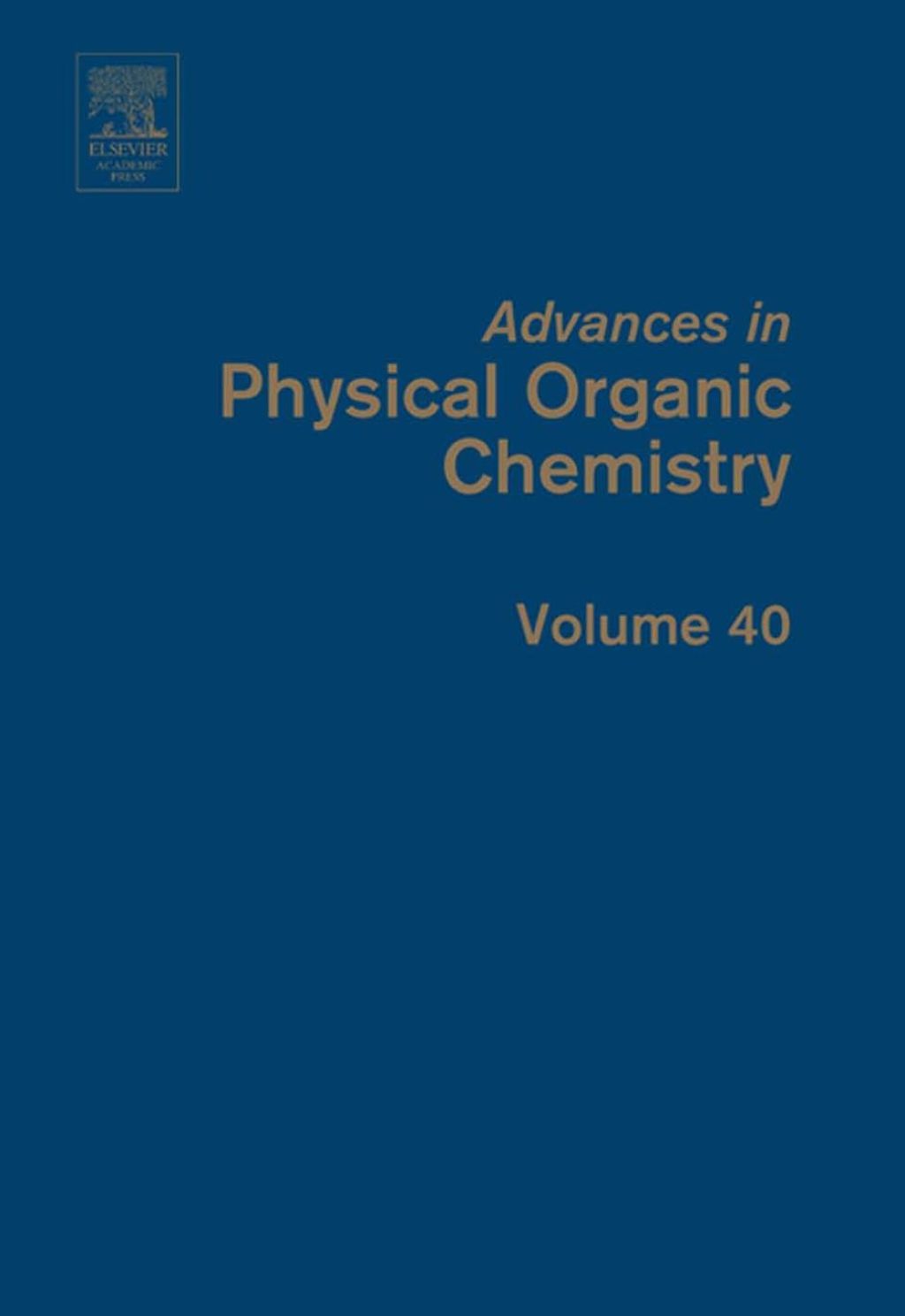 Advances in Physical Organic Chemistry â€“ PDF/EPUB Version Downloadable