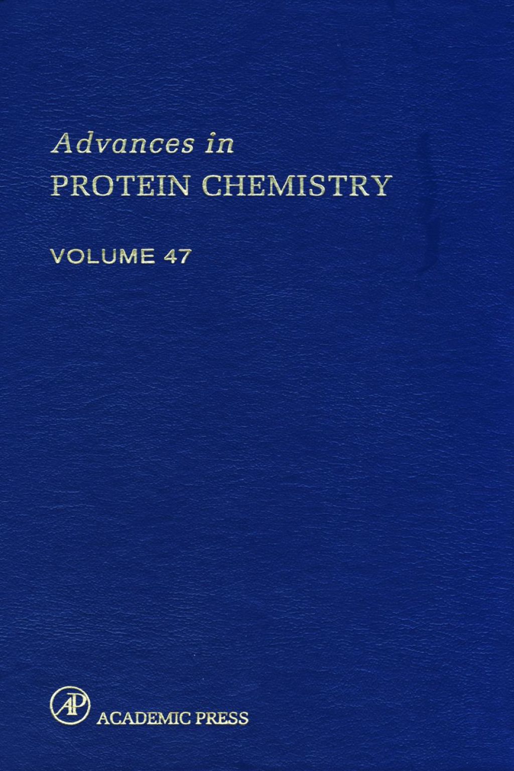 Advances in Protein Chemistry  â€“ PDF/EPUB Version Downloadable