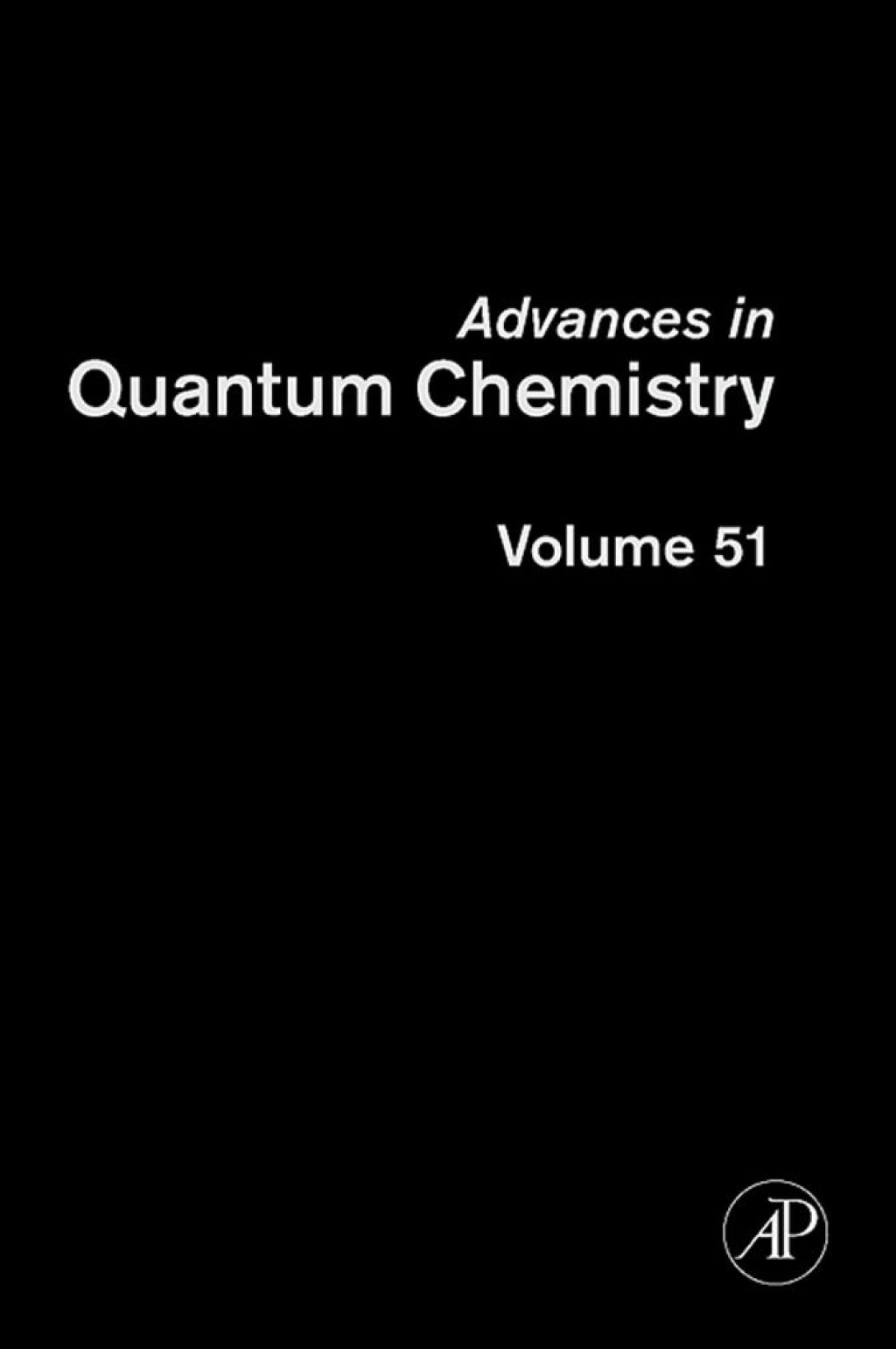 Advances in Quantum Chemistry – PDF/EPUB Version Downloadable Advances in Quantum Chemistry – PDF/EPUB Version Downloadable - Image 1