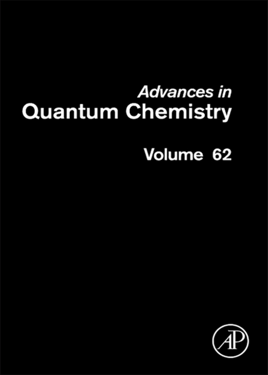 Advances in Quantum Chemistry â€“ PDF/EPUB Version Downloadable