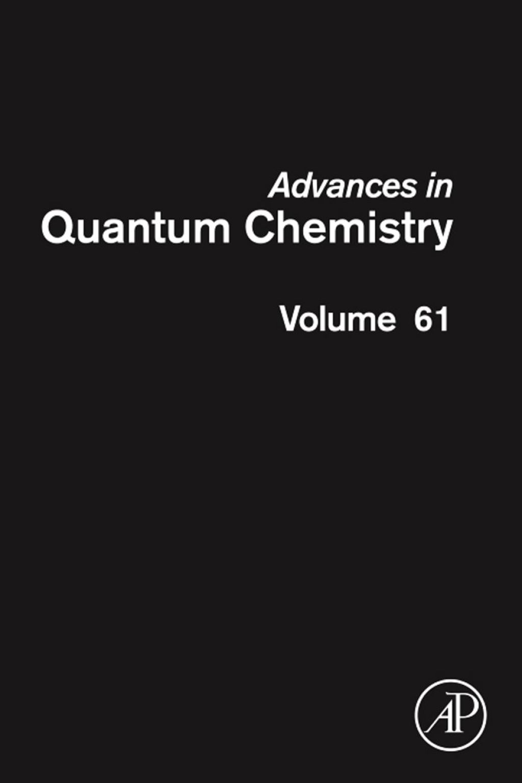 ADVANCES IN QUANTUM CHEMISTRY – PDF/EPUB Version Downloadable ADVANCES IN QUANTUM CHEMISTRY – PDF/EPUB Version Downloadable - Image 1
