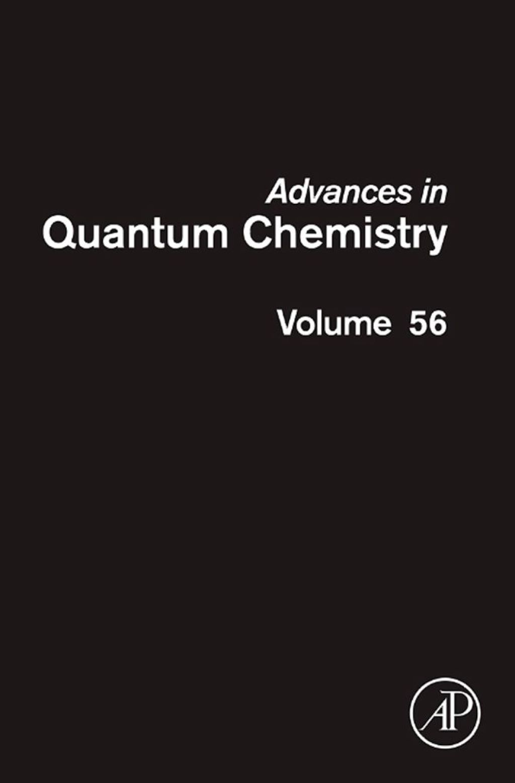 Advances in Quantum Chemistry â€“ PDF/EPUB Version Downloadable