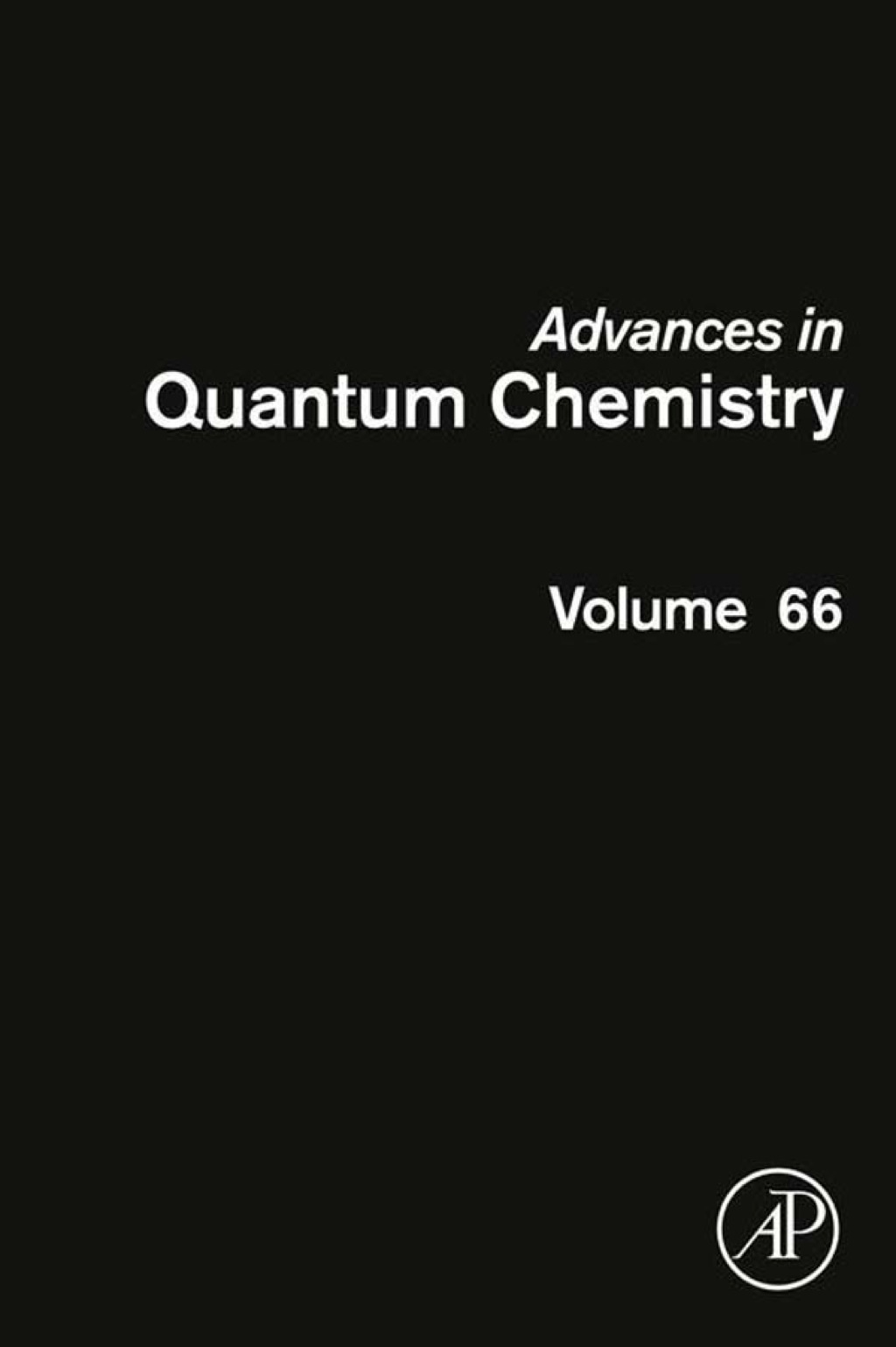 Advances in Quantum Chemistry â€“ PDF/EPUB Version Downloadable