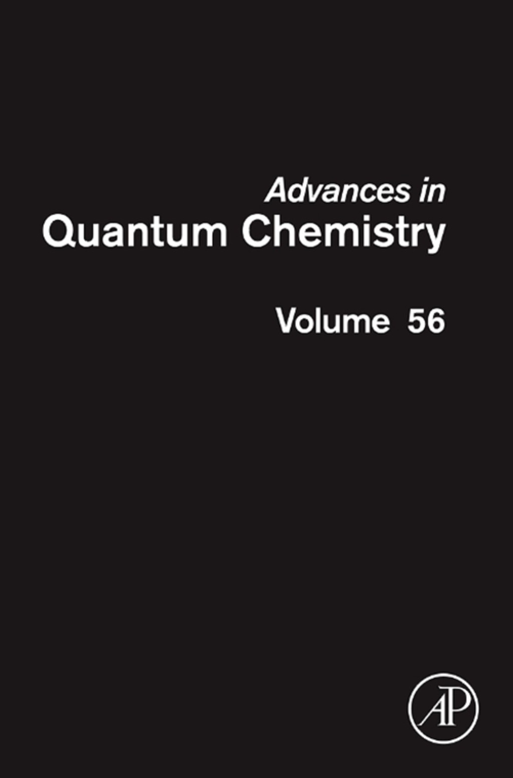 Advances in Quantum Chemistry â€“ PDF/EPUB Version Downloadable