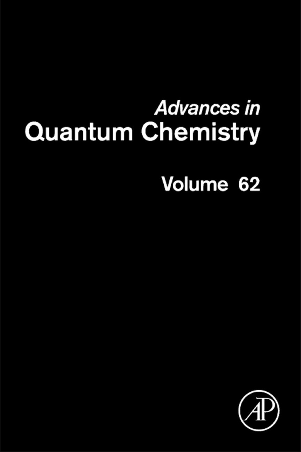 ADVANCES IN QUANTUM CHEMISTRY â€“ PDF/EPUB Version Downloadable