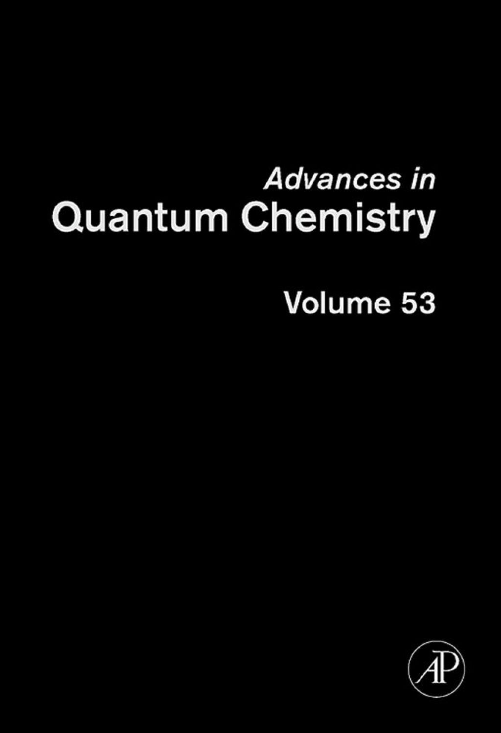 Advances in Quantum Chemistry: Current Trends in Atomic Physics â€“ PDF/EPUB Version Downloadable
