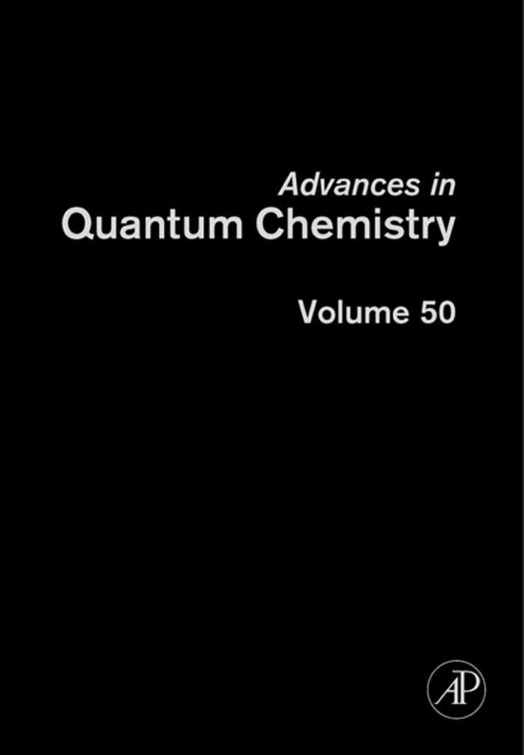 Advances in Quantum Chemistry: Response Theory and Molecular Properties â€“ PDF/EPUB Version Downloadable