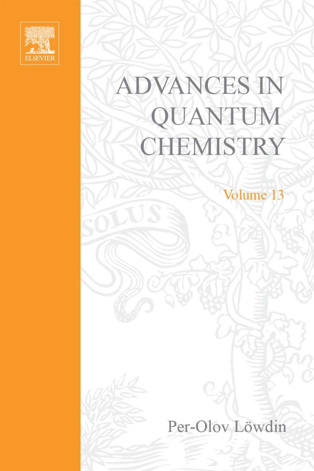 ADVANCES IN QUANTUM CHEMISTRY VOL 13  â€“ PDF/EPUB Version Downloadable