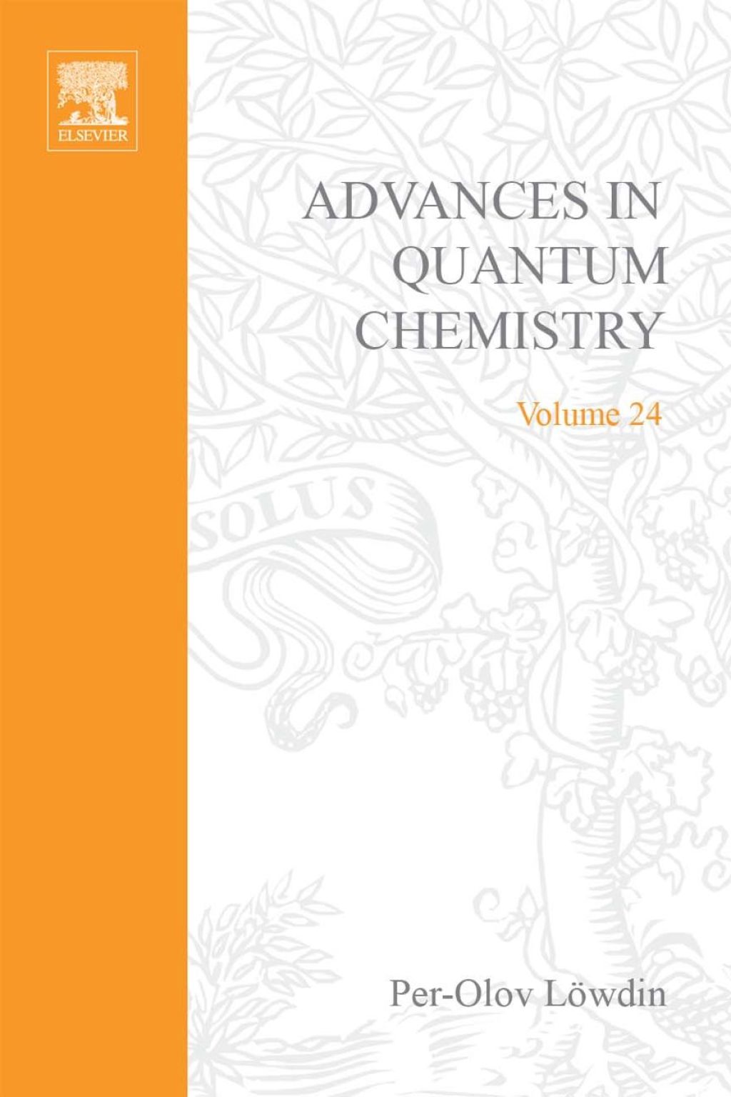 ADVANCES IN QUANTUM CHEMISTRY VOL 24 Z  â€“ PDF/EPUB Version Downloadable