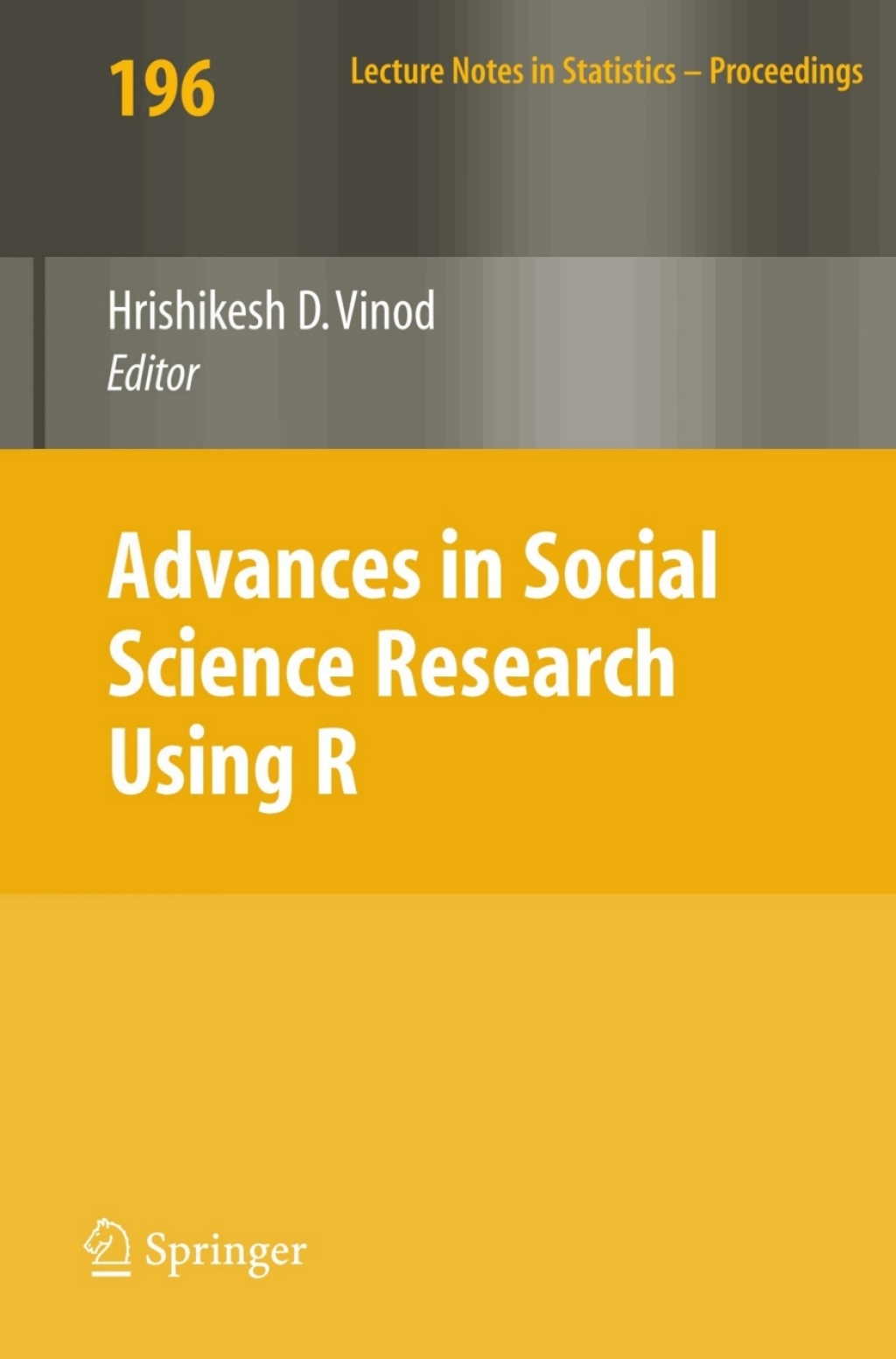 Advances in Social Science Research Using R 1st Edition â€“ PDF/EPUB Version Downloadable