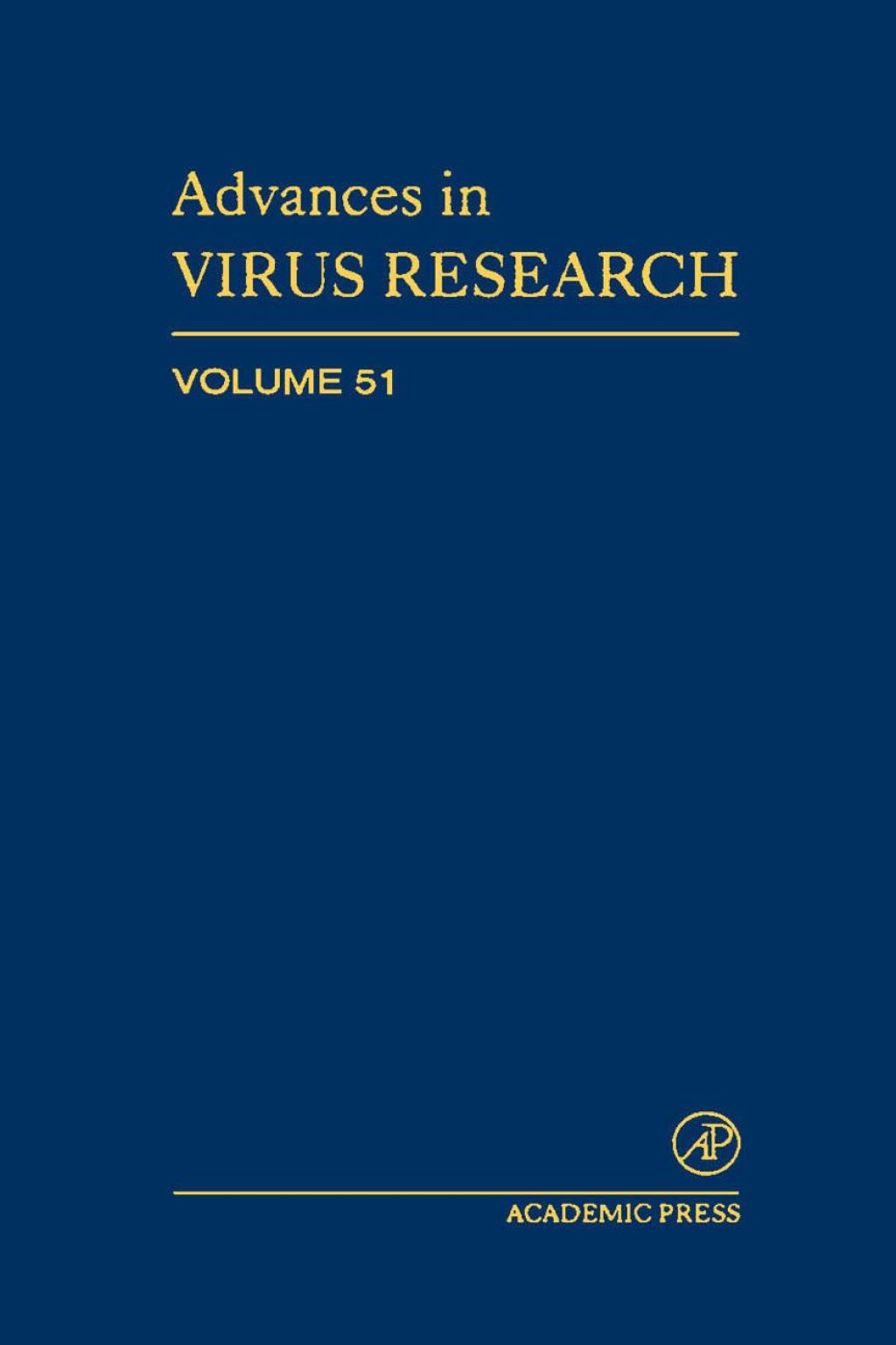 Advances in Virus Research â€“ PDF/EPUB Version Downloadable
