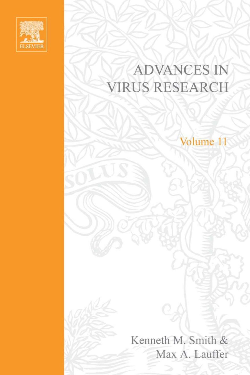 ADVANCES IN VIRUS RESEARCH VOL 11  â€“ PDF/EPUB Version Downloadable