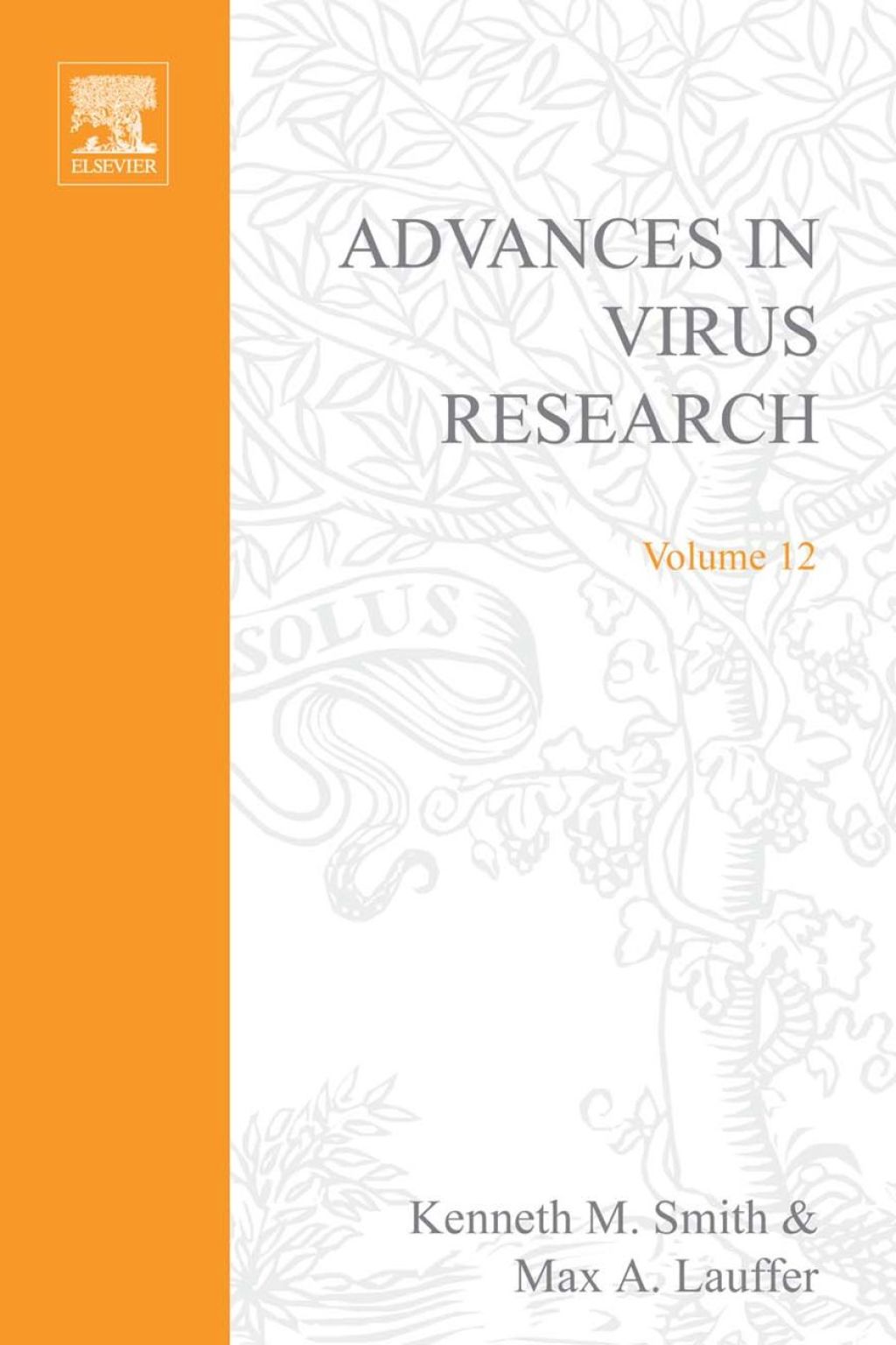 ADVANCES IN VIRUS RESEARCH VOL 12  â€“ PDF/EPUB Version Downloadable