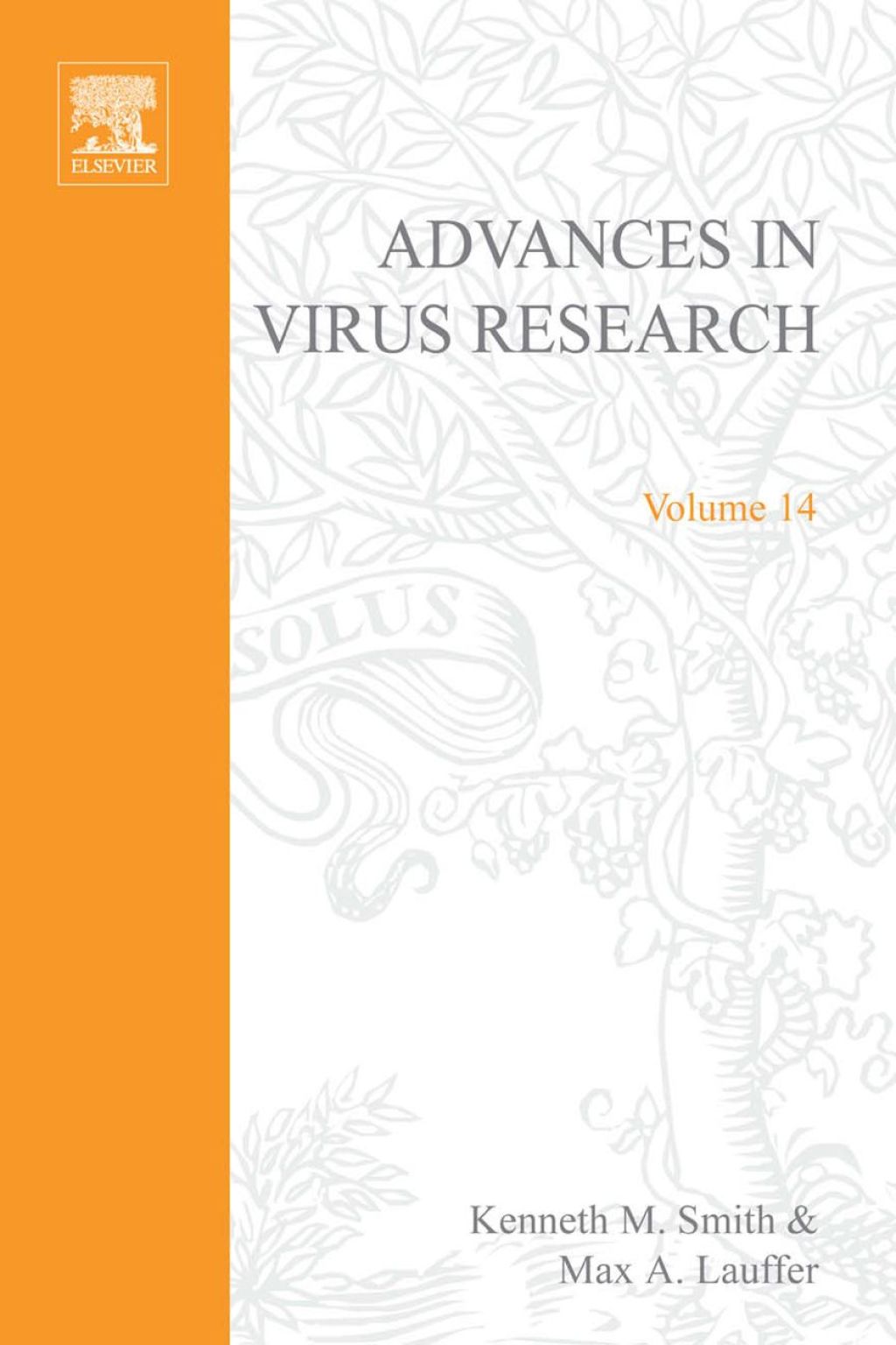 ADVANCES IN VIRUS RESEARCH VOL 14  â€“ PDF/EPUB Version Downloadable