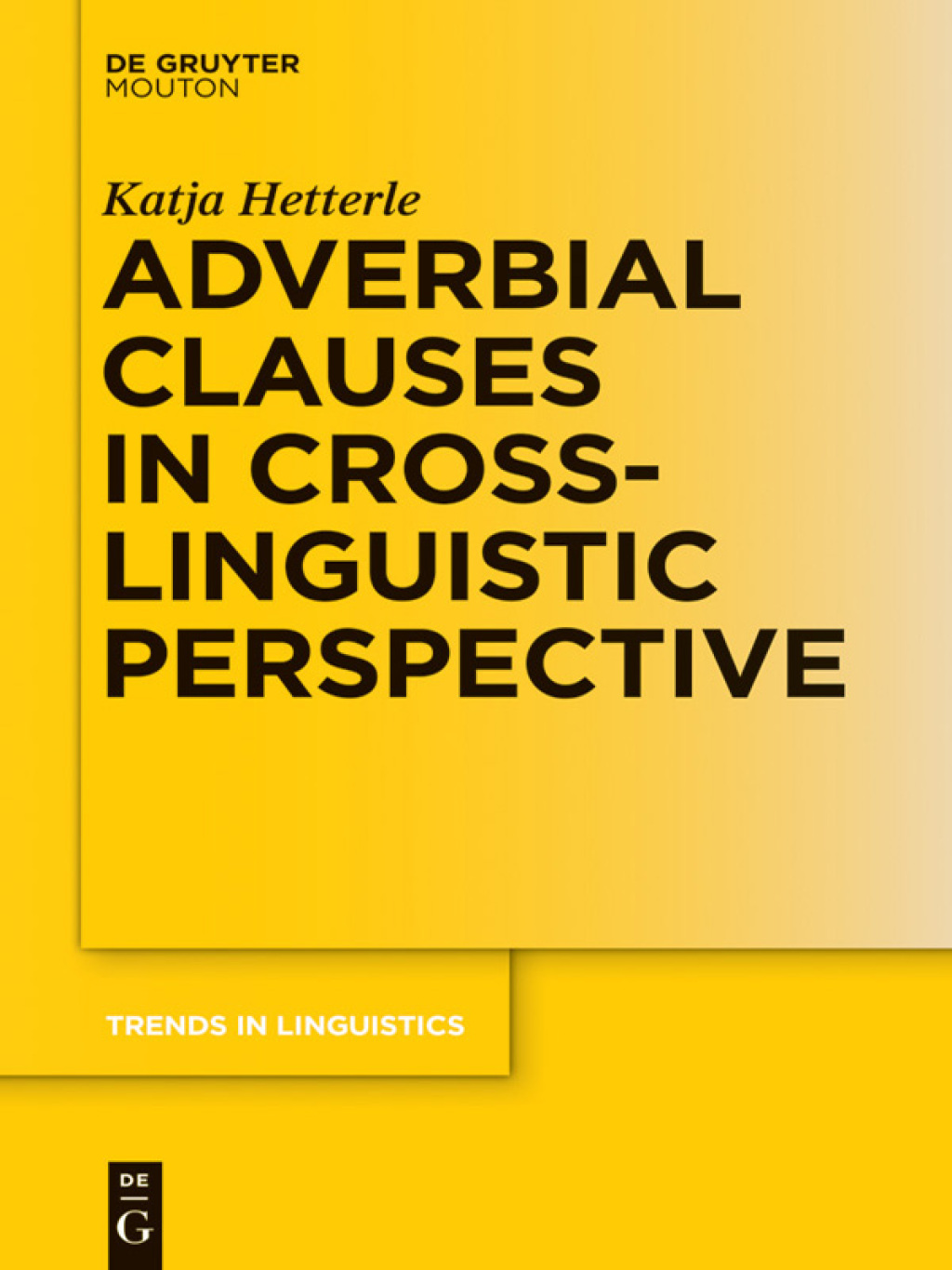 Adverbial Clauses in Cross-Linguistic Perspective 1st Edition â€“ PDF/EPUB Version Downloadable