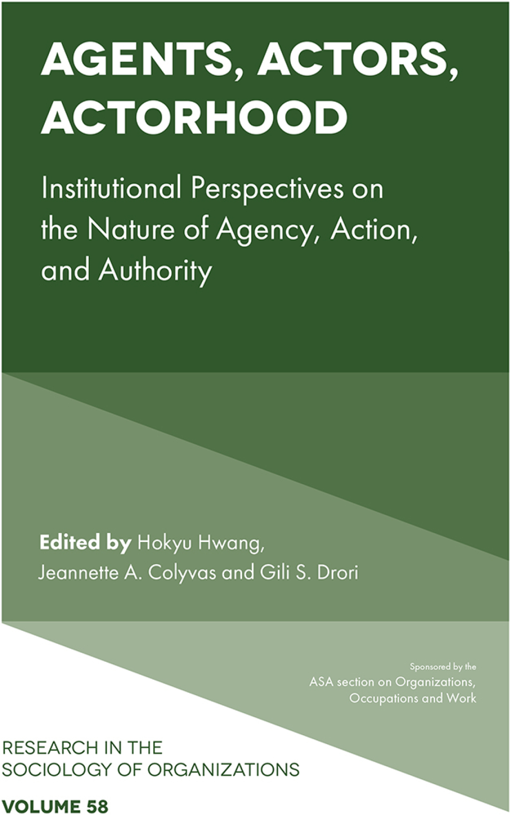 Agents, Actors, Actorhood Institutional Perspectives on the Nature of Agency, Action, and Authority â€“ PDF/EPUB Version Downloadable