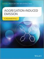 Aggregation-Induced Emission Fundamentals 1st Edition â€“ PDF/EPUB Version Downloadable