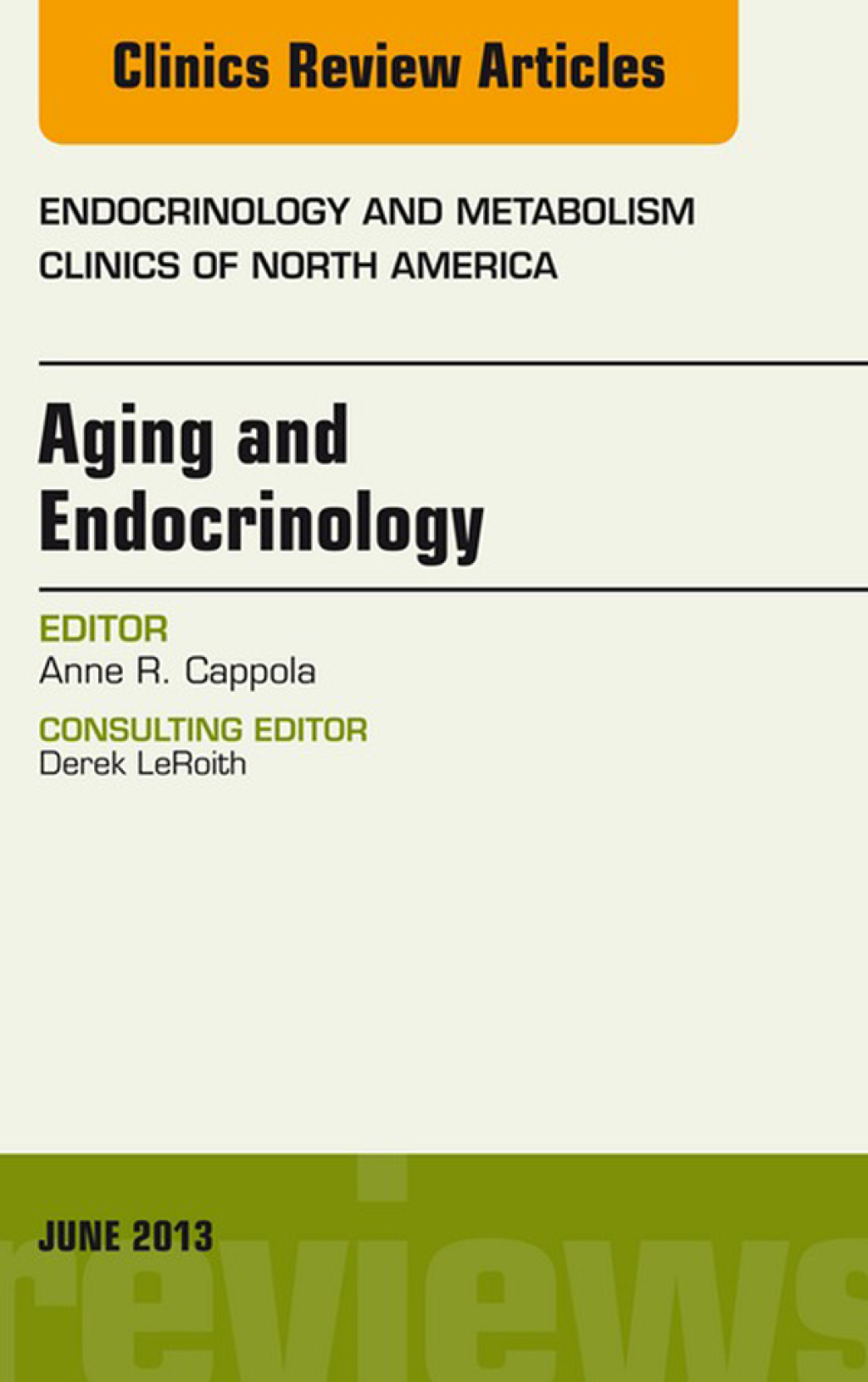 Aging and Endocrinology, An Issue of Endocrinology and Metabolism Clinics  â€“ PDF/EPUB Version Downloadable