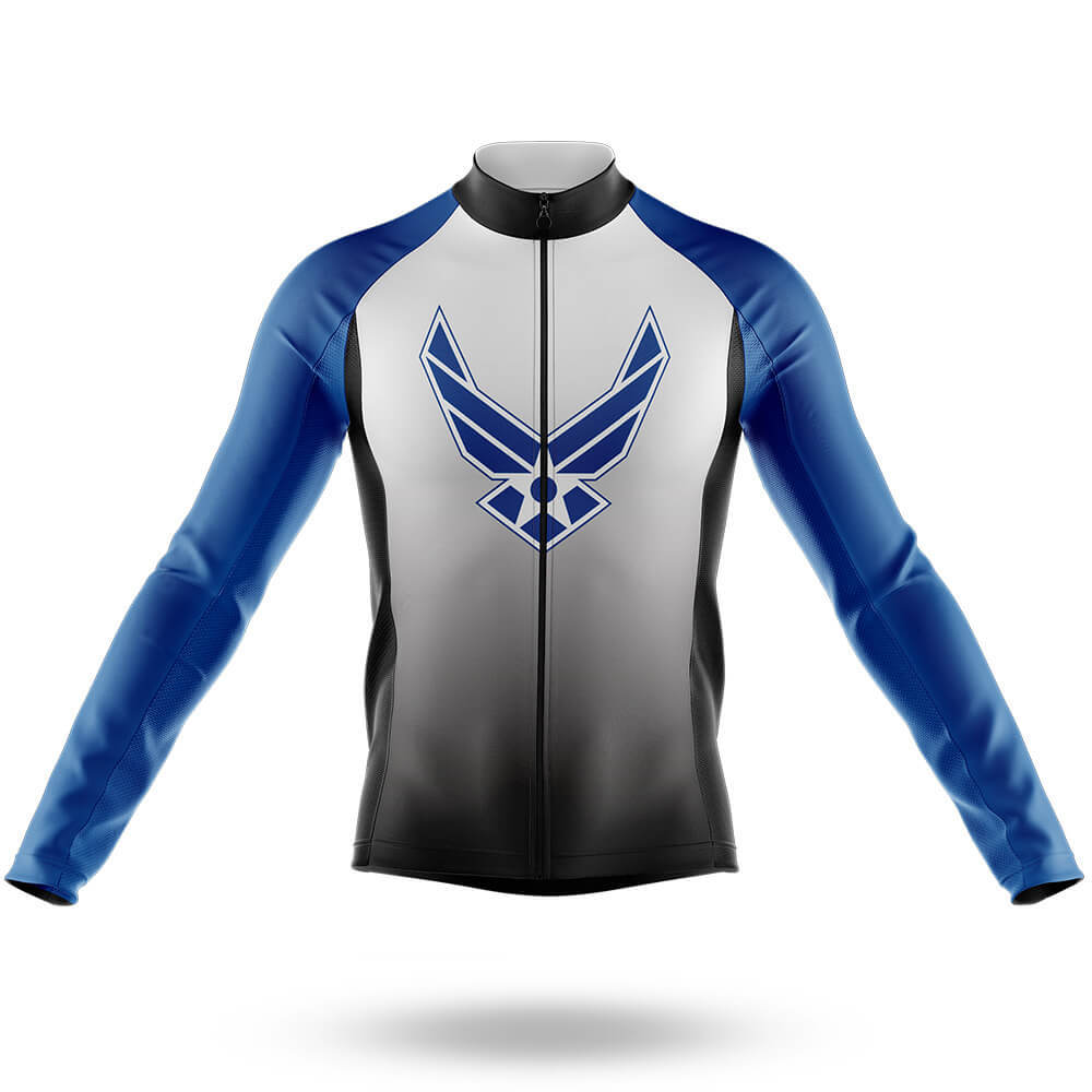 Air Force Power - Men's Cycling Long Sleeve Jersey
