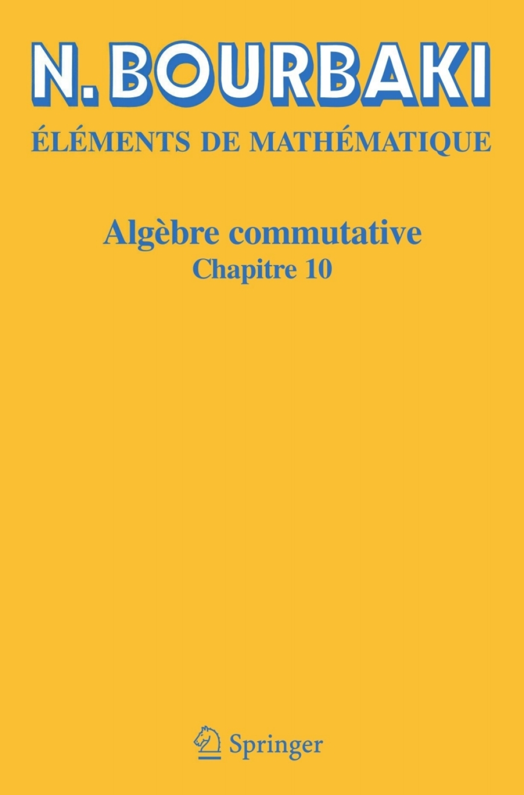 AlgÃ¨bre commutative Chapitre 10  â€“ PDF/EPUB Version Downloadable