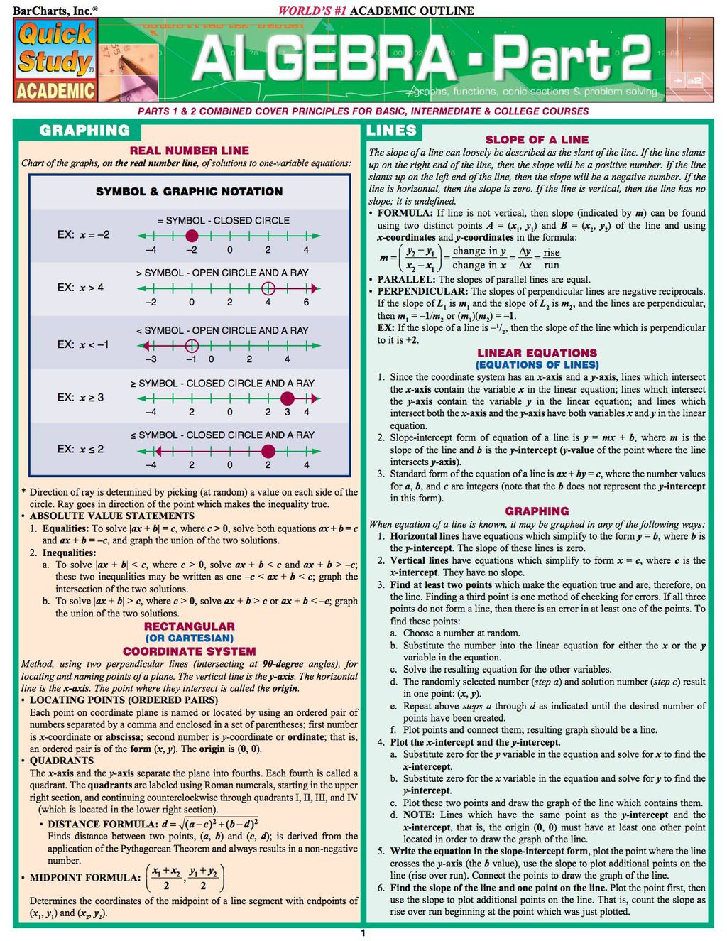 Algebra Part 2 1st Edition - (PDF/EPUB Version)