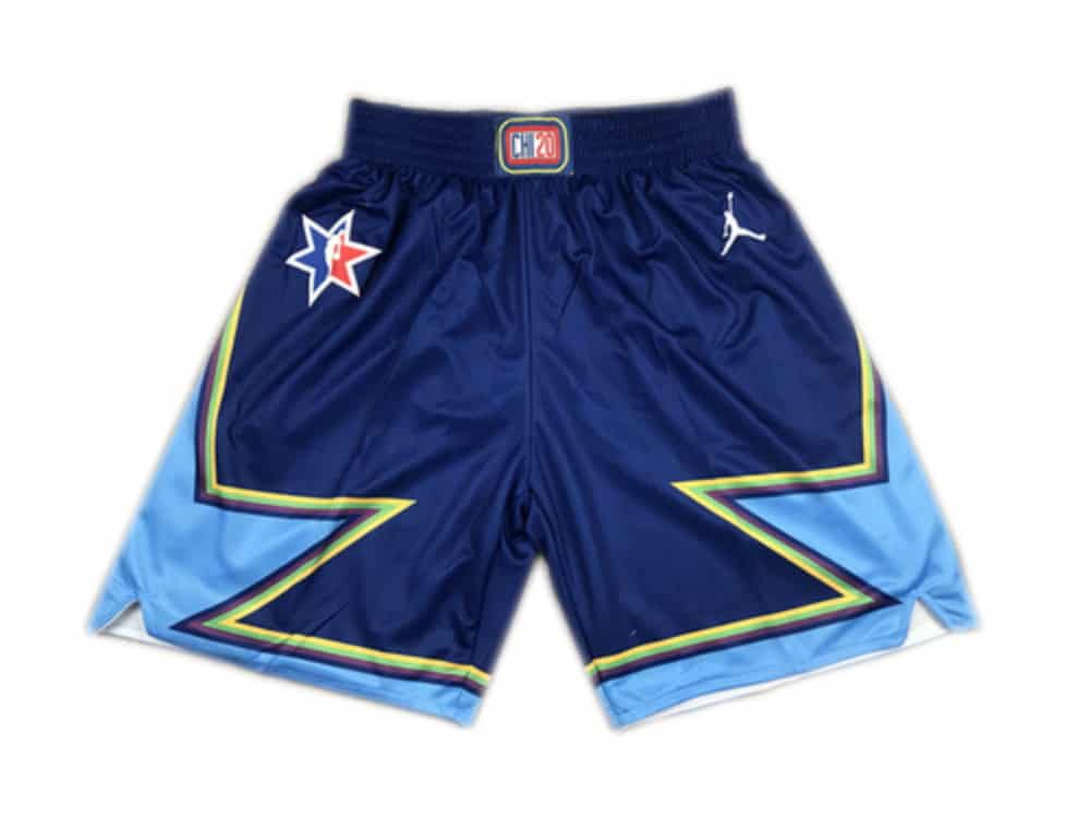 All Star Game 2020 Basketball Shorts Blue - Basketball Shorts Store