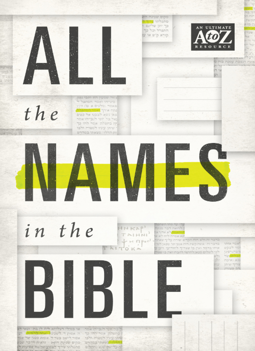 All the Names in the Bible - (PDF/EPUB Version)
