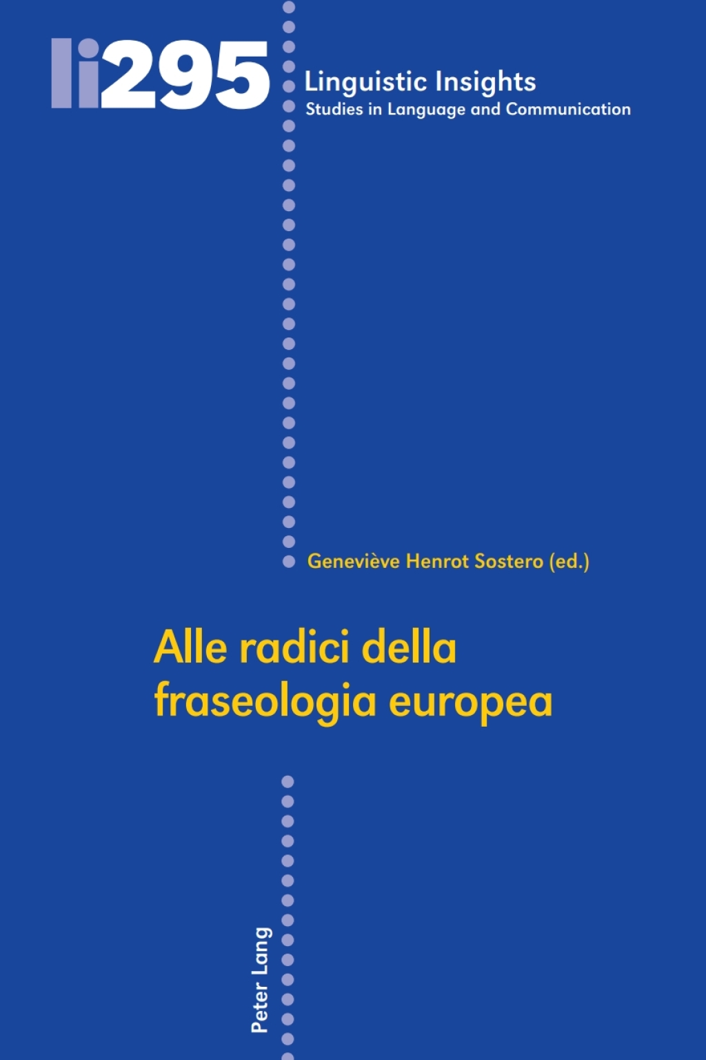 Alle radici della fraseologia europea 1st Edition â€“ PDF/EPUB Version Downloadable